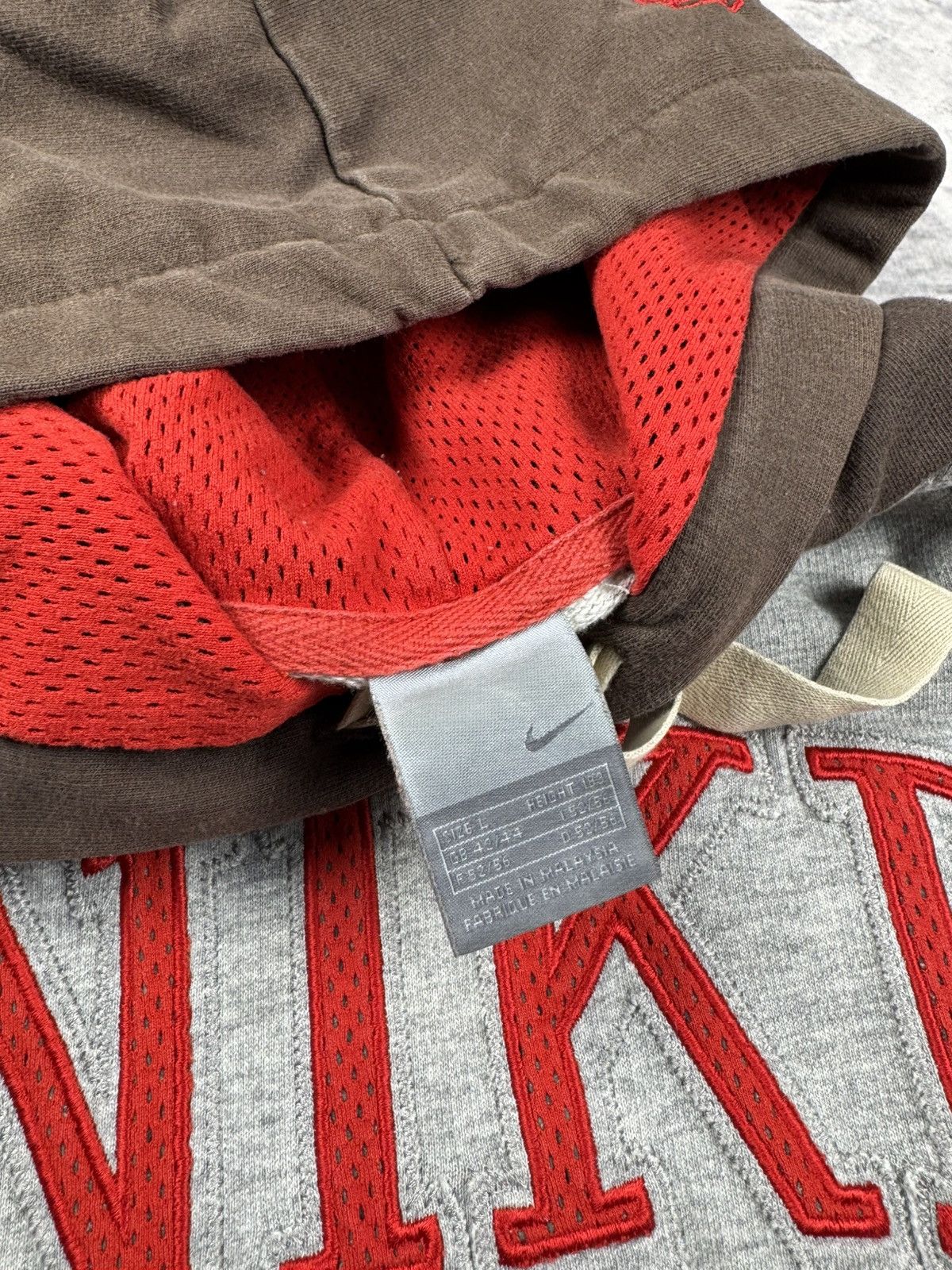 Nike × Vintage NIKE VINTAGE CENTER LOGO OVERSIZE BOXY HOODIE Size US L / EU 52-54 / 3 - 7 Thumbnail