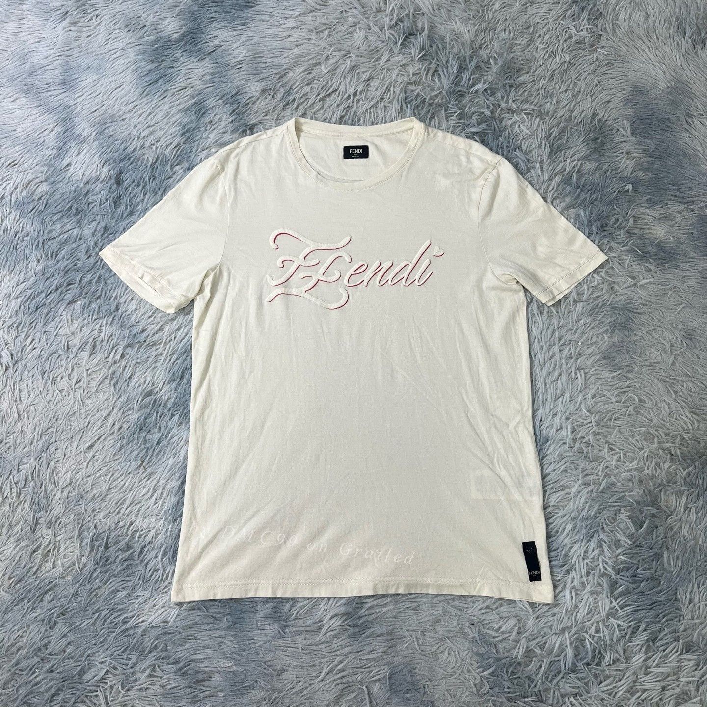 Fendi Fendi Embroidered Short-Sleeve T-shirt Size US XXL / EU 58 / 5 - 1 Thumbnail