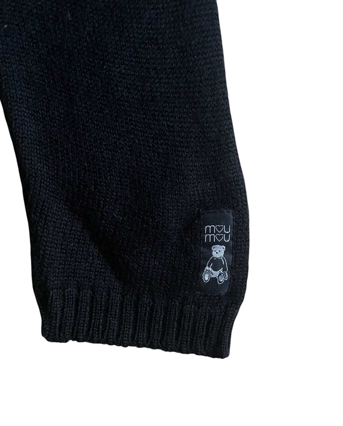 Miu Miu Very Rare Vintage Brand MIU MIU Made In Italy Knitwear 2000s Size US S / EU 44-46 / 1 - 3 Thumbnail