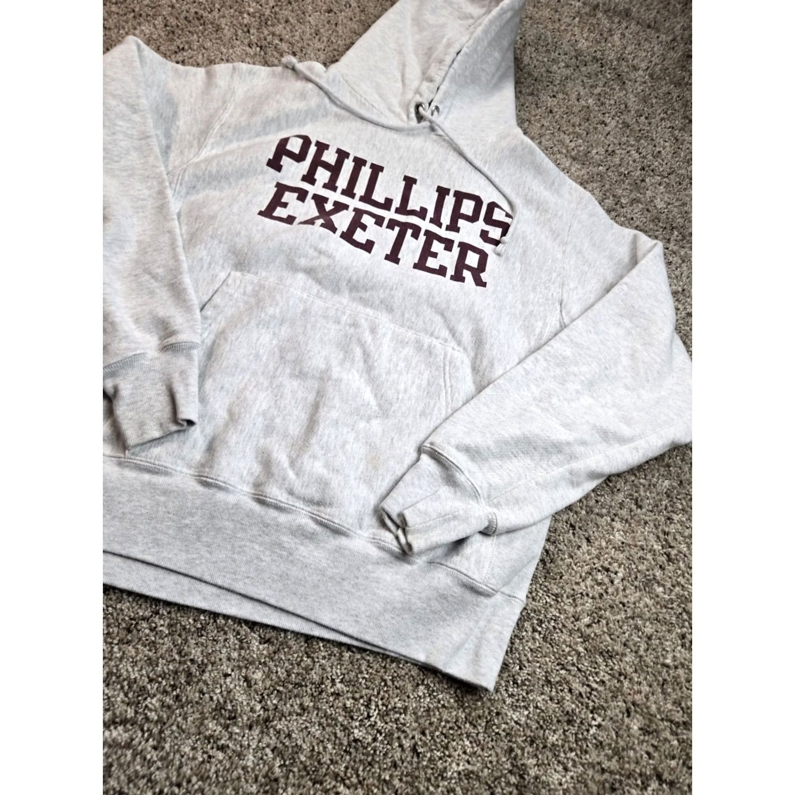 Champion Phillips Exeter Champion Reverse Weave Hoodie Mens Gray Medium Size US M / EU 48-50 / 2 - 2 Thumbnail