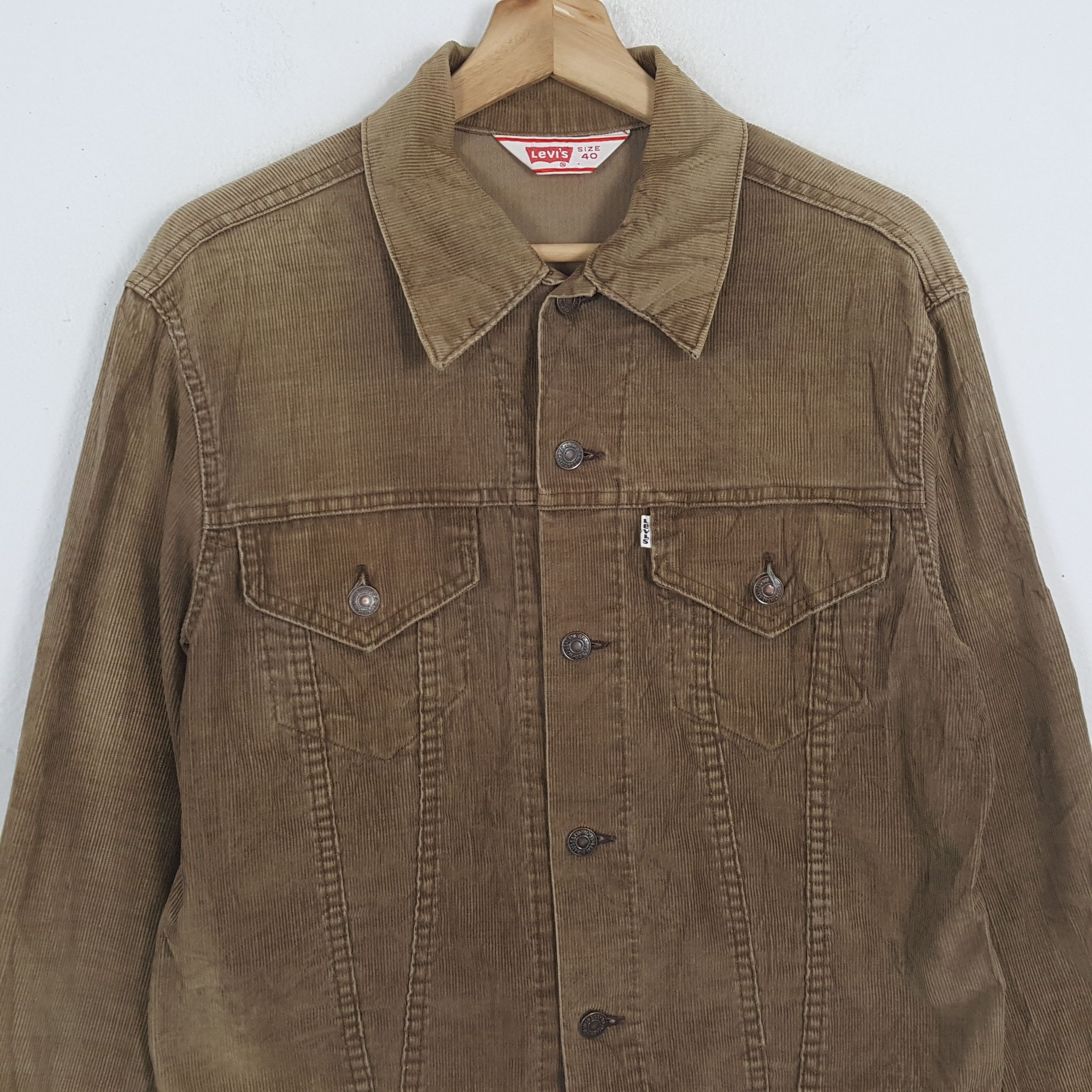 Levi's × Levi's Vintage Clothing × Vintage Vintage LEVI'S American Distressed Velvet Jacket Size US M / EU 48-50 / 2 - 2 Thumbnail
