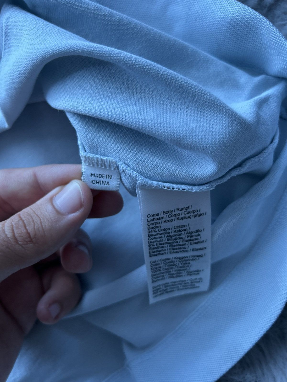 Lacoste polo lacoste sky blue size XXL rare Size US XXL / EU 58 / 5 - 7 Thumbnail