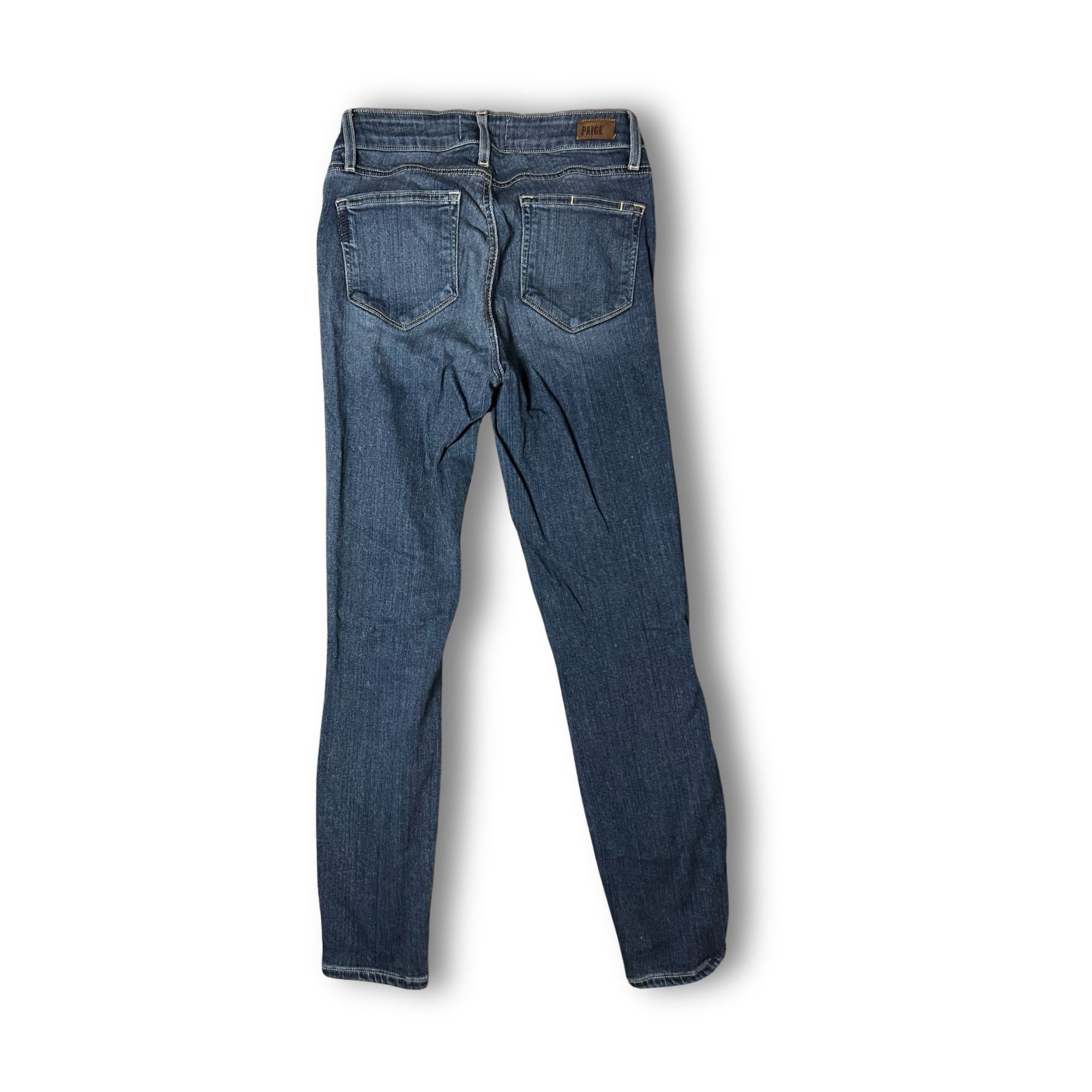 Paige Paige Verdugo Crop Denim Jeans Womens XXS Size 26 Blue Skinn Size 26" / US 2 / IT 38 - 3 Thumbnail
