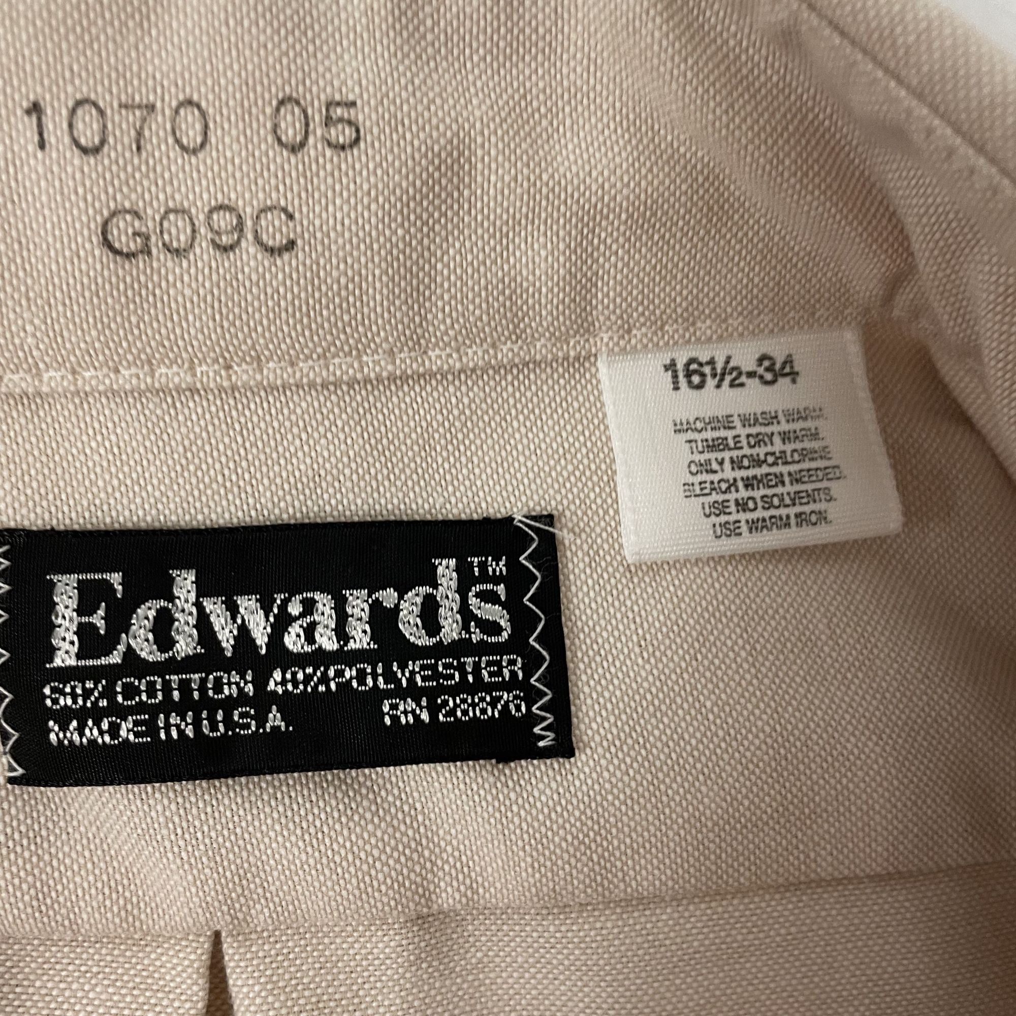 Other Vtg Edwards SPRINT Telephone Communication PROMO Shirt Size US XL / EU 56 / 4 - 6 Thumbnail