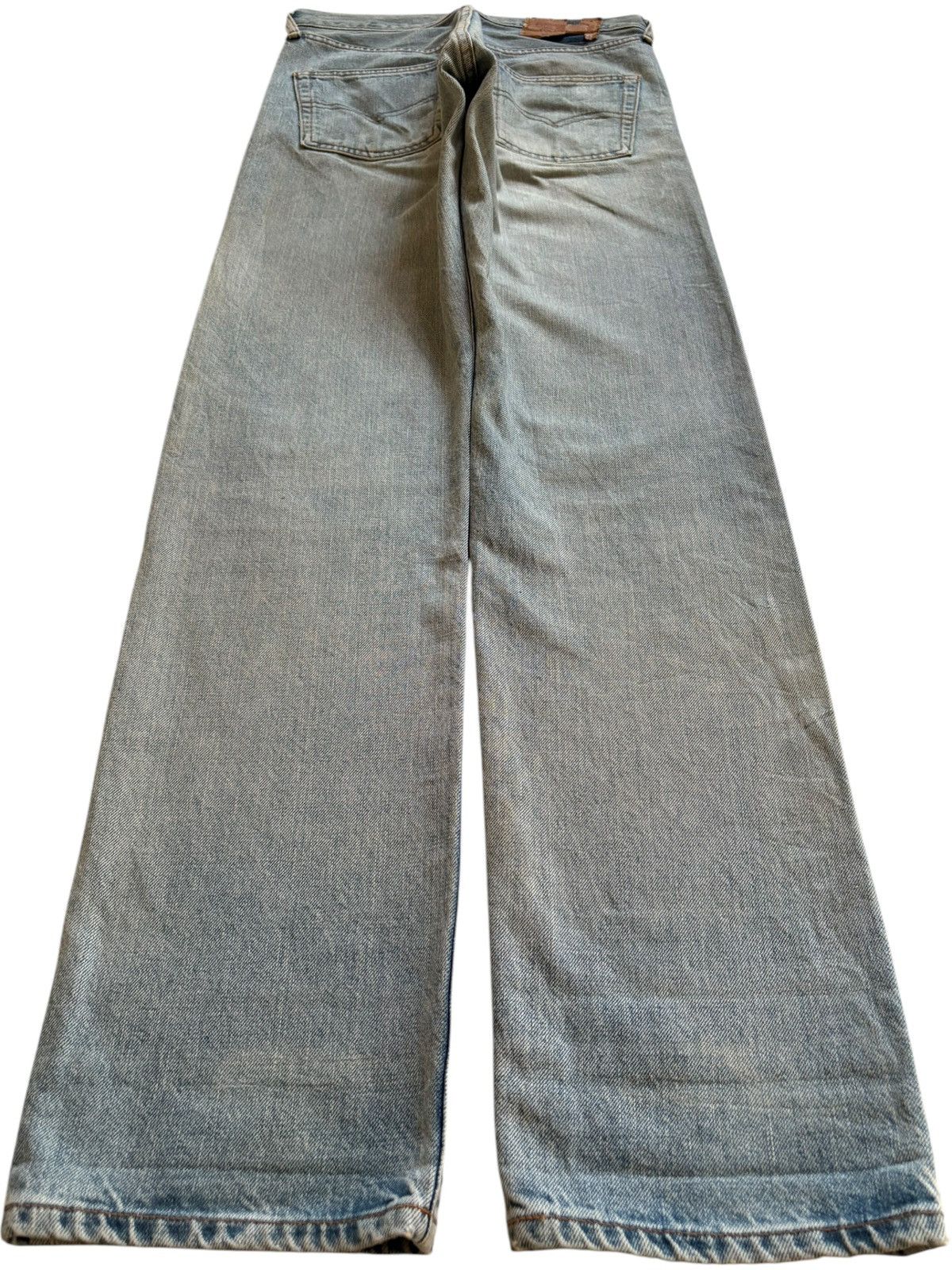 Levi's Vintage 80s Levis 502 Big E Selvedge Rusty Wash Loose Jeans Size US 29 - 3 Thumbnail