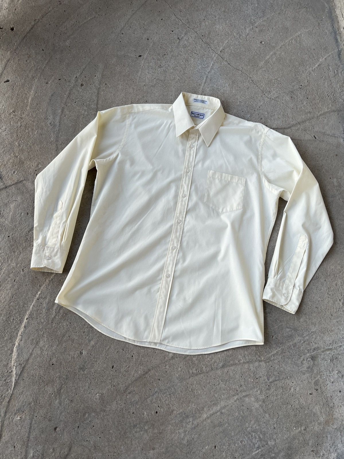 Yves Saint Laurent Vintage Yves Saint Laurent Shirt Size US XL / EU 56 / 4 - 1 Thumbnail