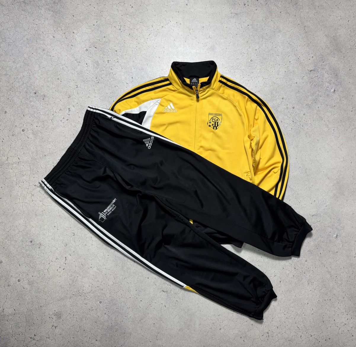 Adidas Adidas Vintage Track Suit Jacket & Pants Size US M / EU 48-50 / 2 - 1 Thumbnail