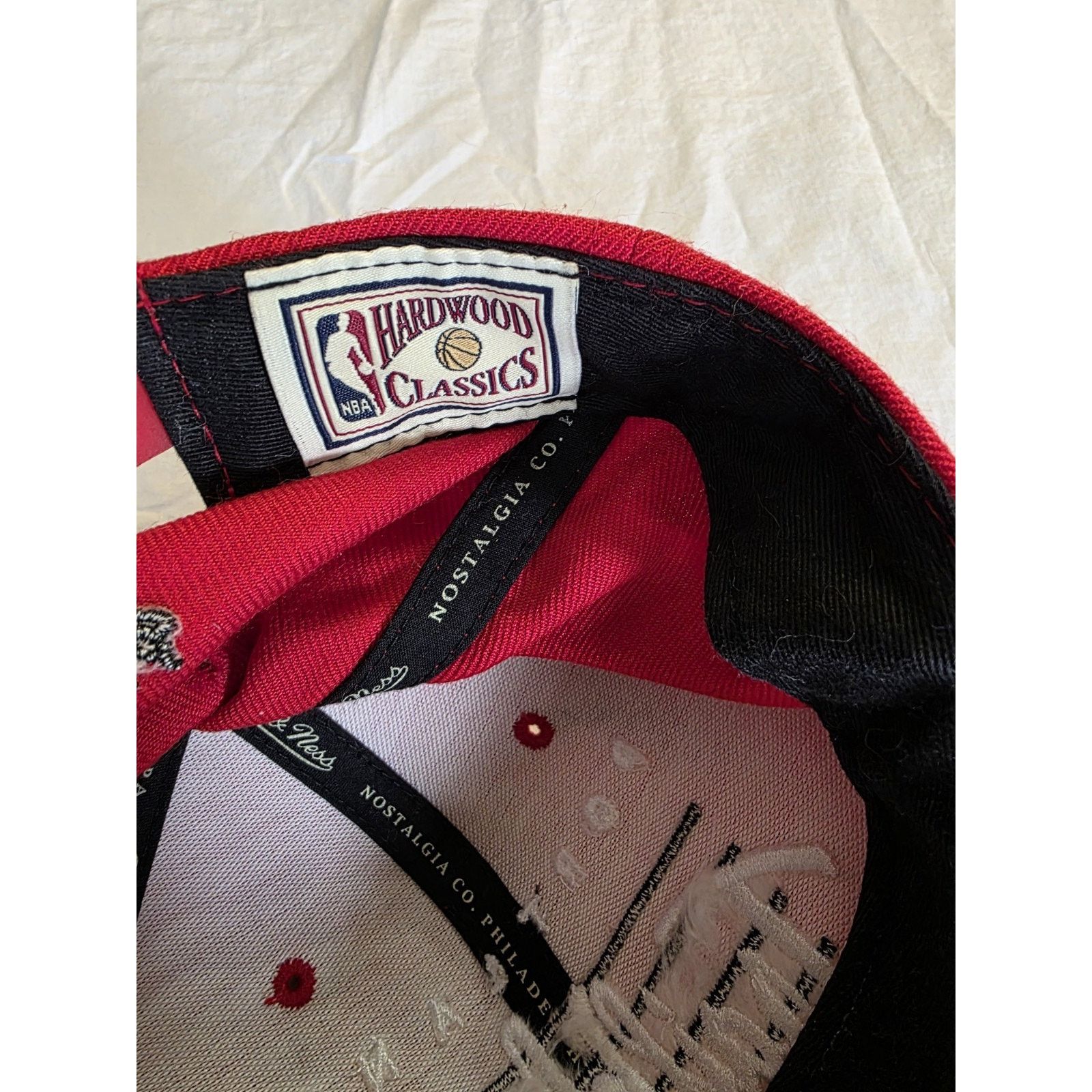 Mitchell & Ness Portland Trail Blazers Snap Back Red Mitchell Ness Hat Size ONE SIZE - 4 Thumbnail