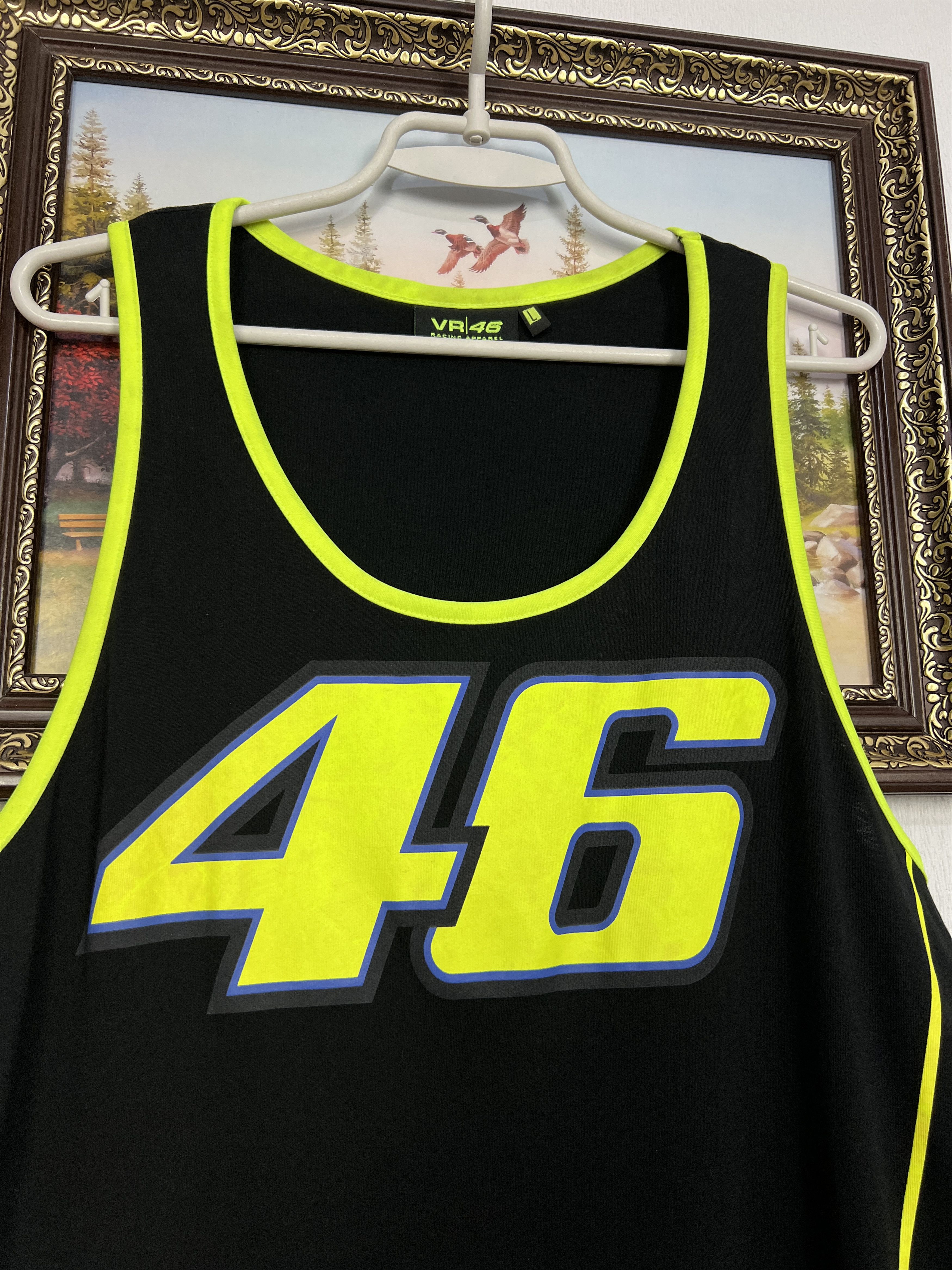 Vintage Valentino Rossi Racing Motocross Bike #46 Jersey Shirt Size US L / EU 52-54 / 3 - 3 Thumbnail