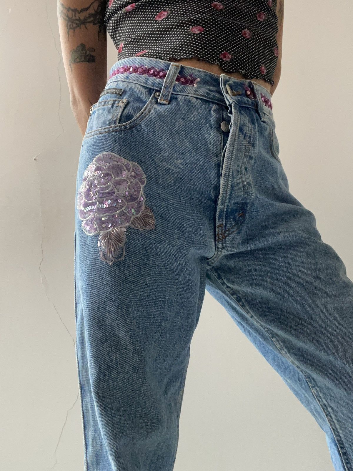Vintage 90’s parisian jean Size 27" / US 4 / IT 40 - 3 Thumbnail