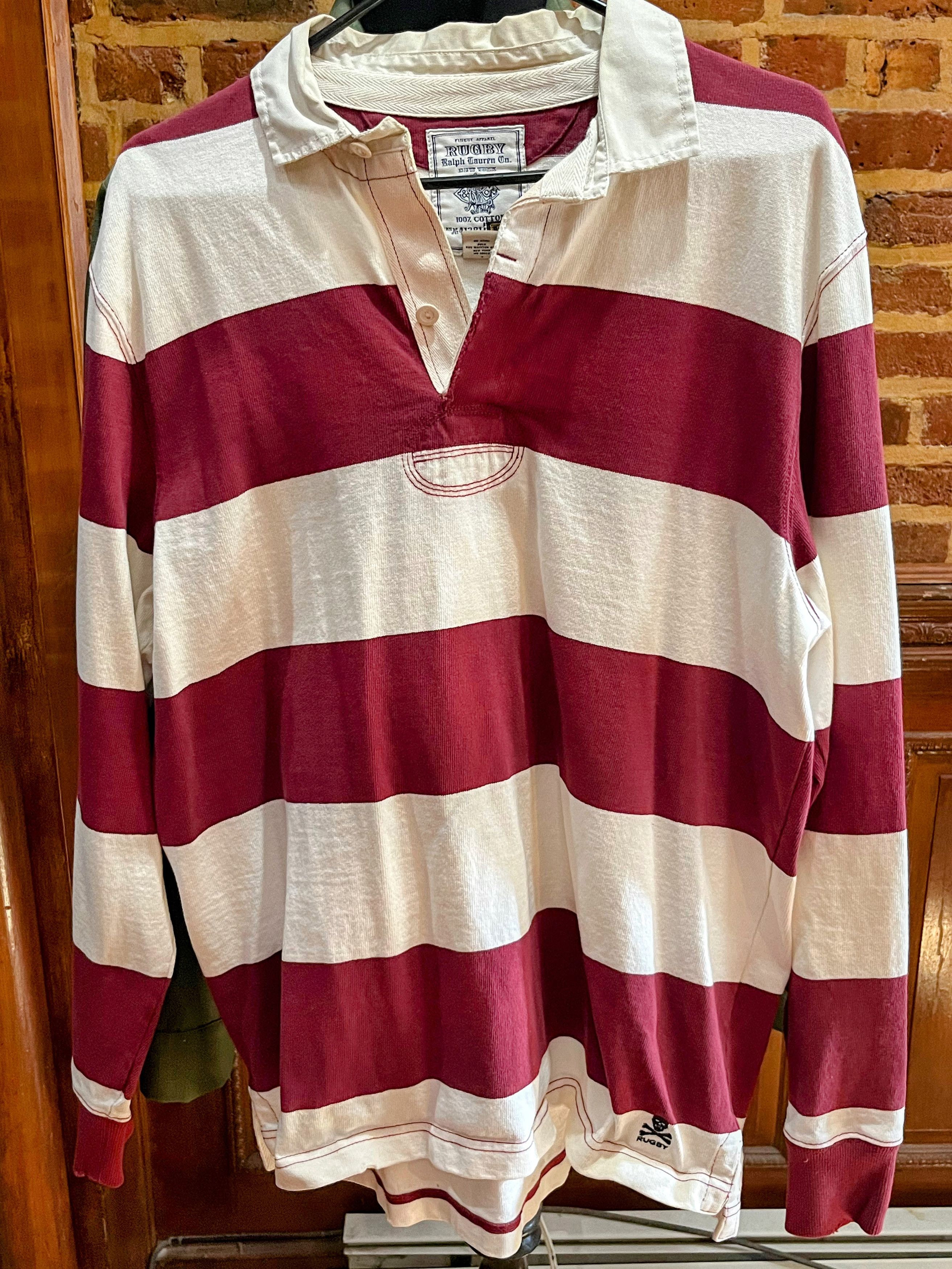 Rugby Ralph Lauren Striped Rugy Size US L / EU 52-54 / 3 - 1 Thumbnail