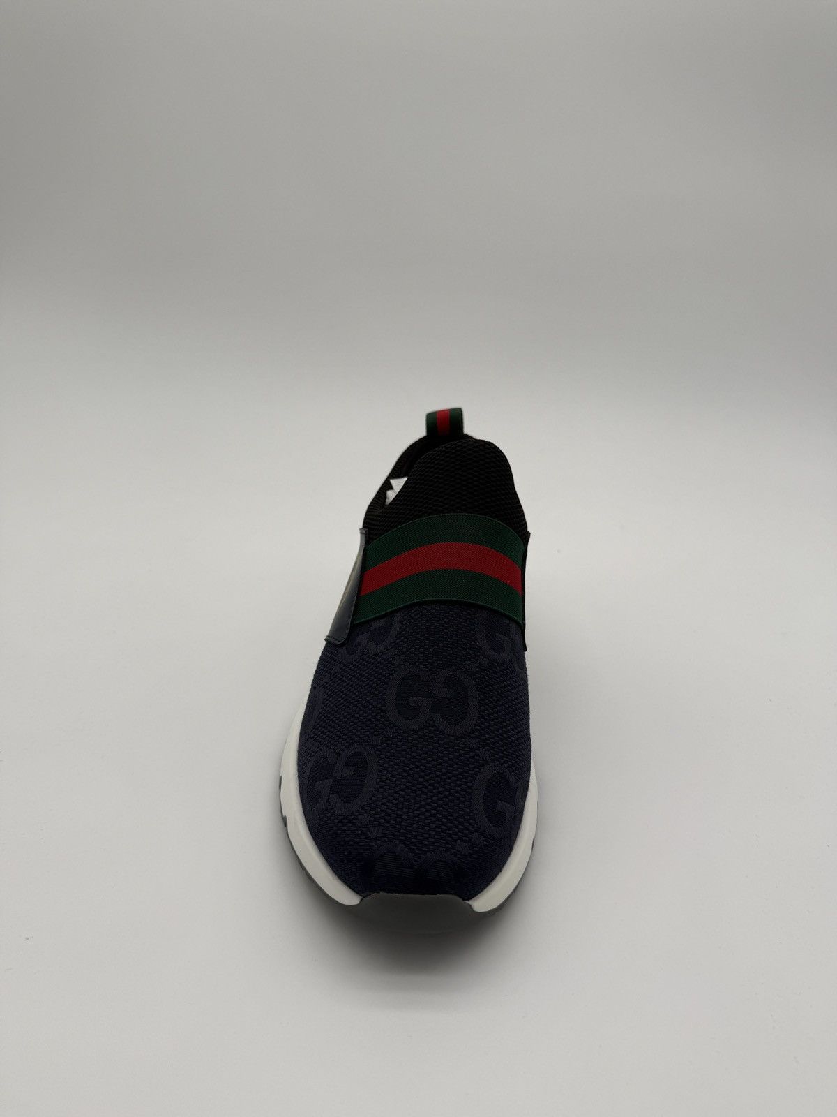 Gucci Gucci Navy Sneakers Size US 9 / IT 39 - 11 Thumbnail