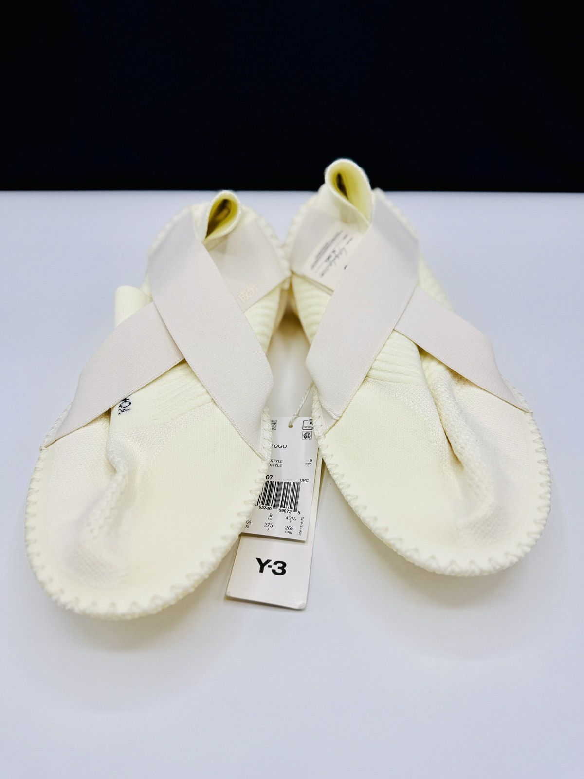Yohji Yamamoto Yohji Yamamoto Adidas Y-3 ITOGO Cream Shoes Men's 9.5 ID1807 Size US 9.5 / EU 42-43 - 5 Thumbnail