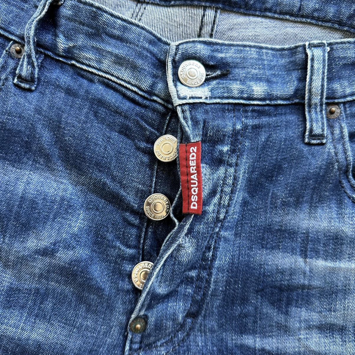 Dsquared2 Vintage Dsquared2 Faded Slim Denim Jean Pant W34 Size US 34 / EU 50 - 4 Thumbnail