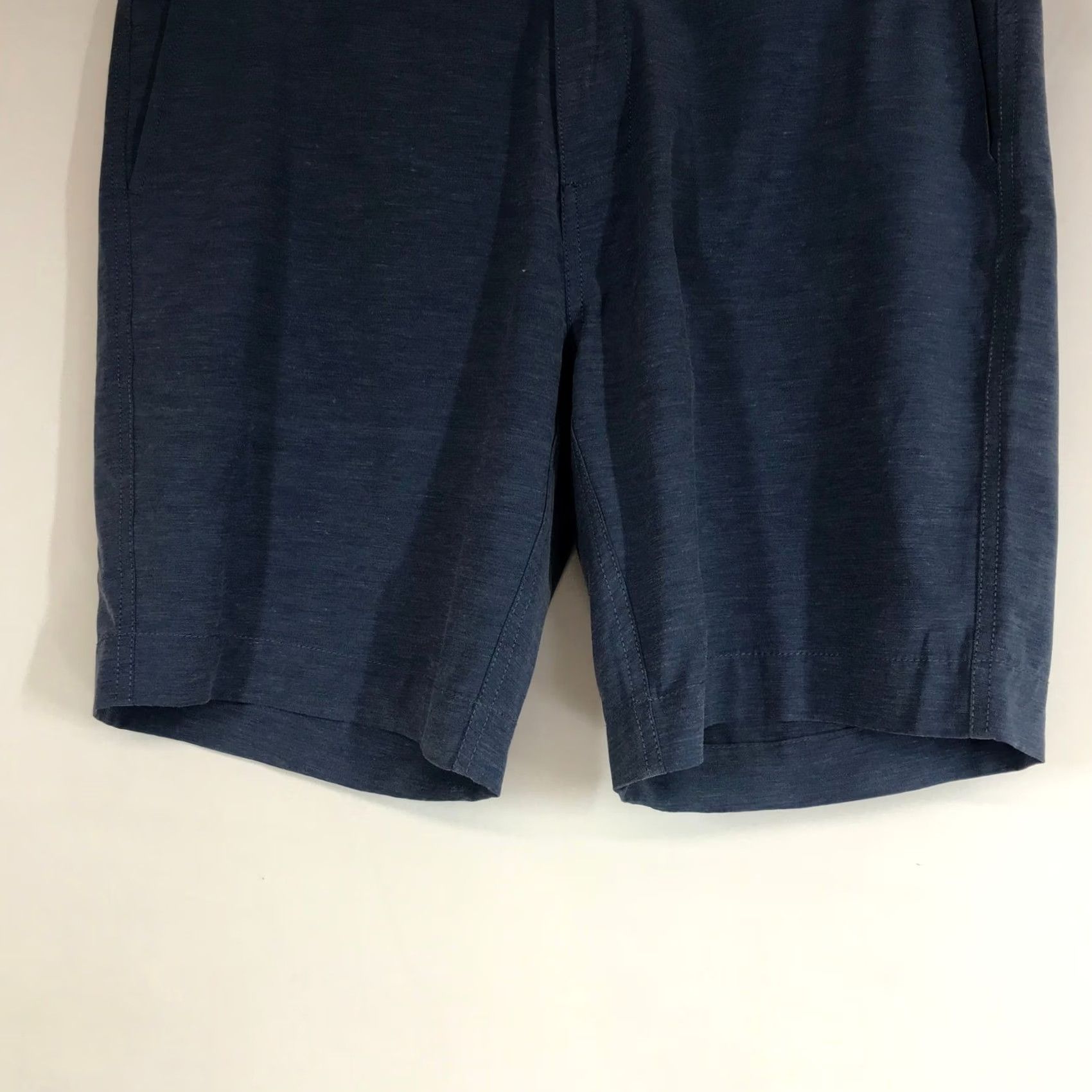 Faherty Faherty Shorts Mens 34 Blue All Day Men Heathered Casual Everyday Performance Size US 34 / EU 50 - 3 Thumbnail
