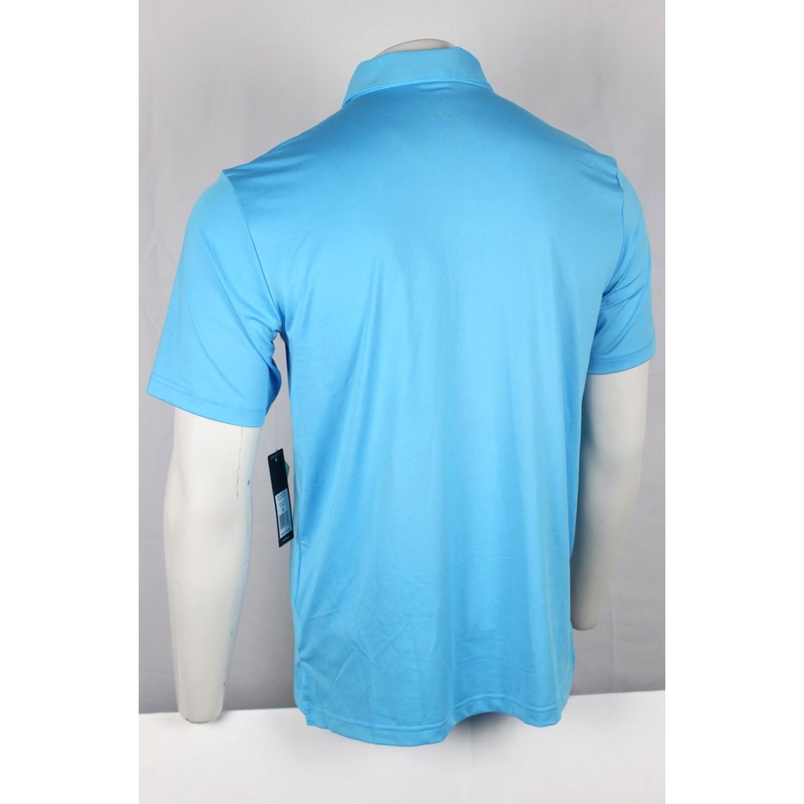 Adidas Adidas Golf Polo Ultimate Solid Short Sleeve Shirt M Sky Rush Blue Mens Polo Shirt Size US M / EU 48-50 / 2 - 2 Thumbnail