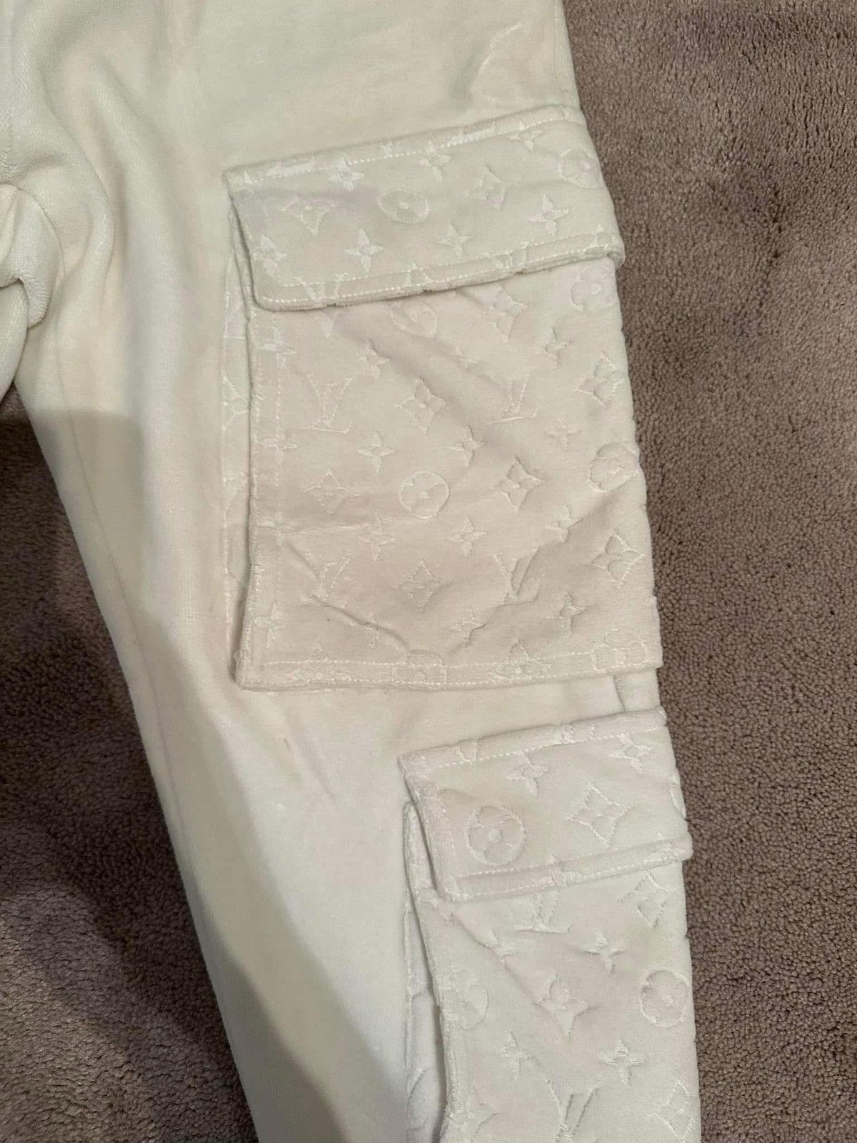 Louis Vuitton Lv x virgil monogram pants Size US 30 / EU 46 - 2 Thumbnail