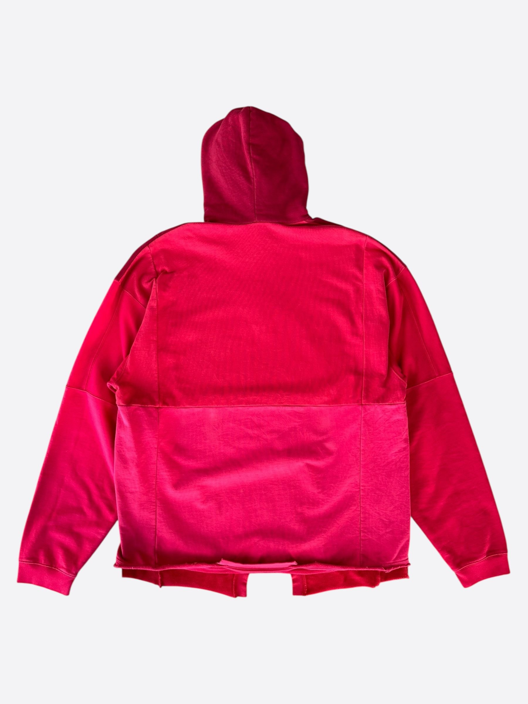 Balenciaga Balenciaga Red I Love Upcycled Hoodie Size US M / EU 48-50 / 2 - 2 Thumbnail