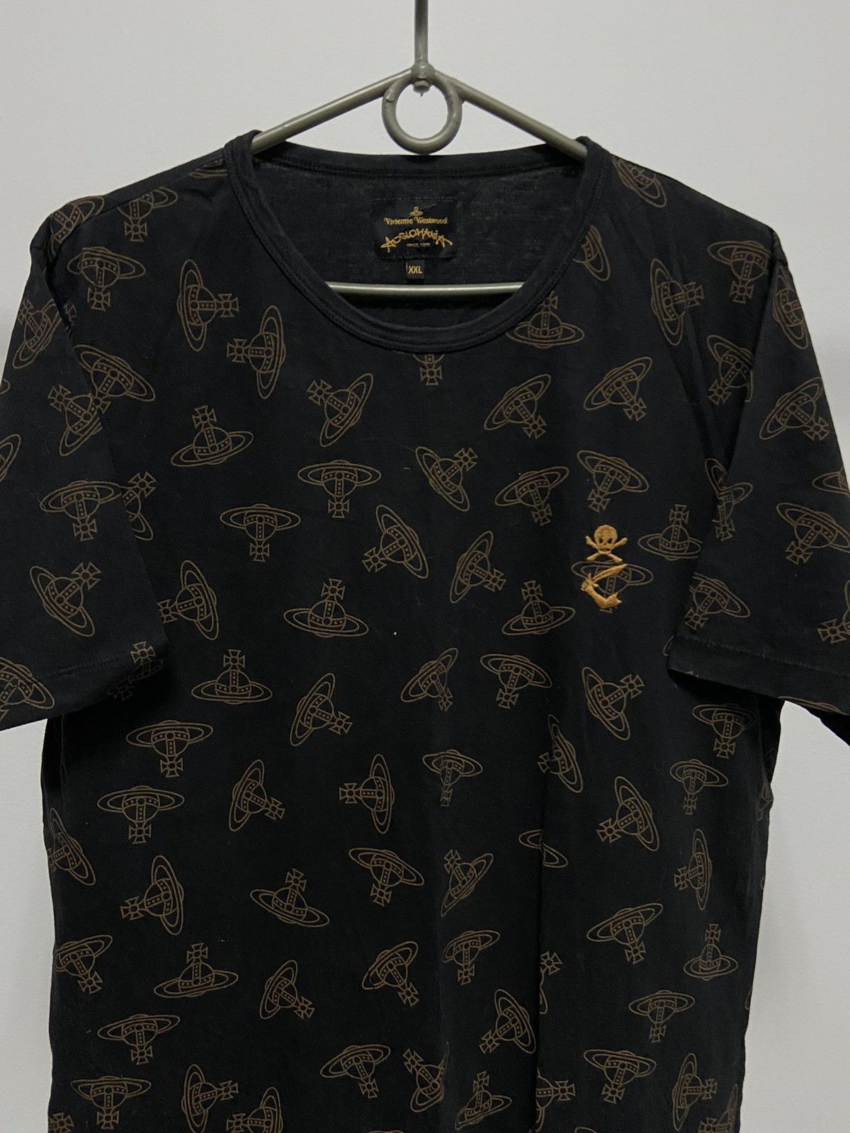 Vintage × Vivienne Westwood Vivienne Westwood Vintage Monogram Logo TShirt Luxury Y2k Size US XXL / EU 58 / 5 - 2 Thumbnail