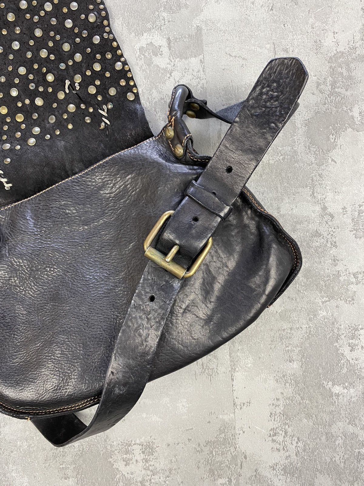 Genuine Leather Vintage Campomaggi Distressed Leather luxury bag Size ONE SIZE - 6 Thumbnail