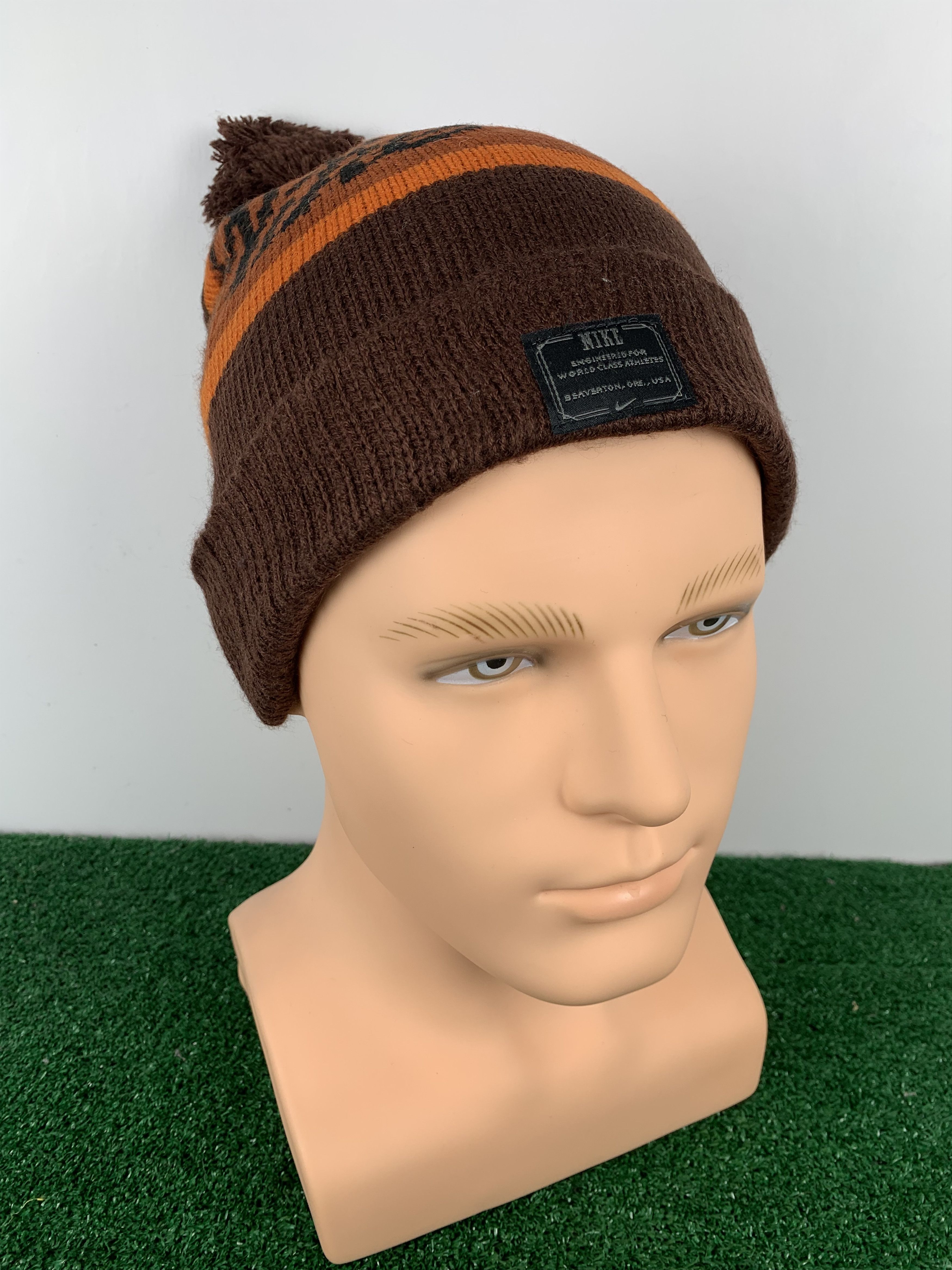 Nike Vintage Nike Beanie Snowcap Winter Hat BA0021 Size ONE SIZE - 2 Thumbnail