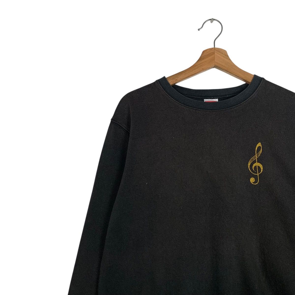 Japanese Brand KARASEBARU Wind Orchestra Graphics Sweatshirt #1981-C86 Size US M / EU 48-50 / 2 - 8 Thumbnail