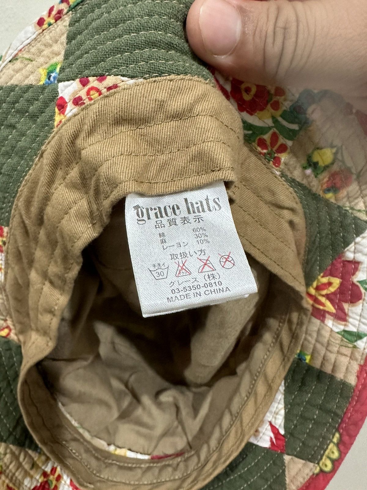 Vintage Rare Patchwork Inspired by Kapital Bucket Hat Size ONE SIZE - 6 Thumbnail