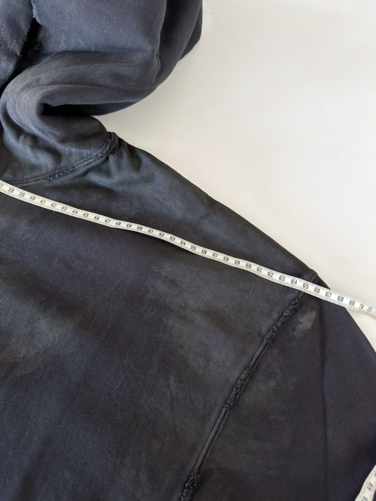 Balenciaga BALENCIAGA DEMNA GAFFER HOODIE ZIP UP MUD SHOW BLACK Size US M / EU 48-50 / 2 - 17 Thumbnail
