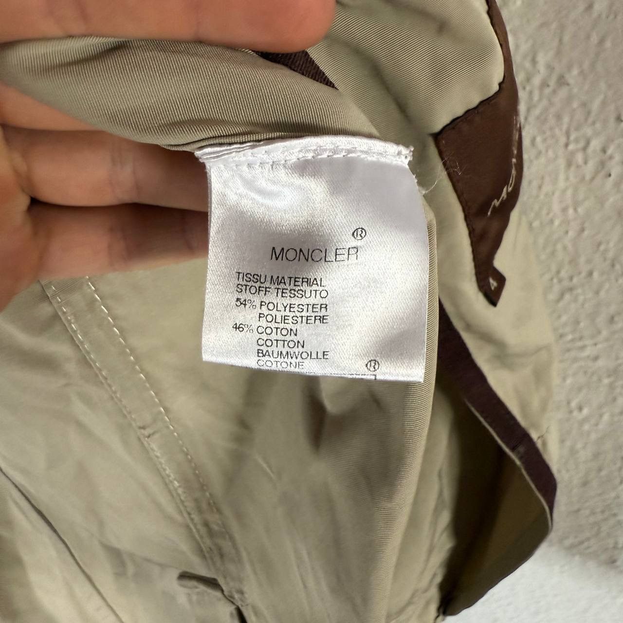 Moncler Moncler Vintage 00s Beige Jacket Size XL / US 12-14 / IT 48-50 - 13 Thumbnail