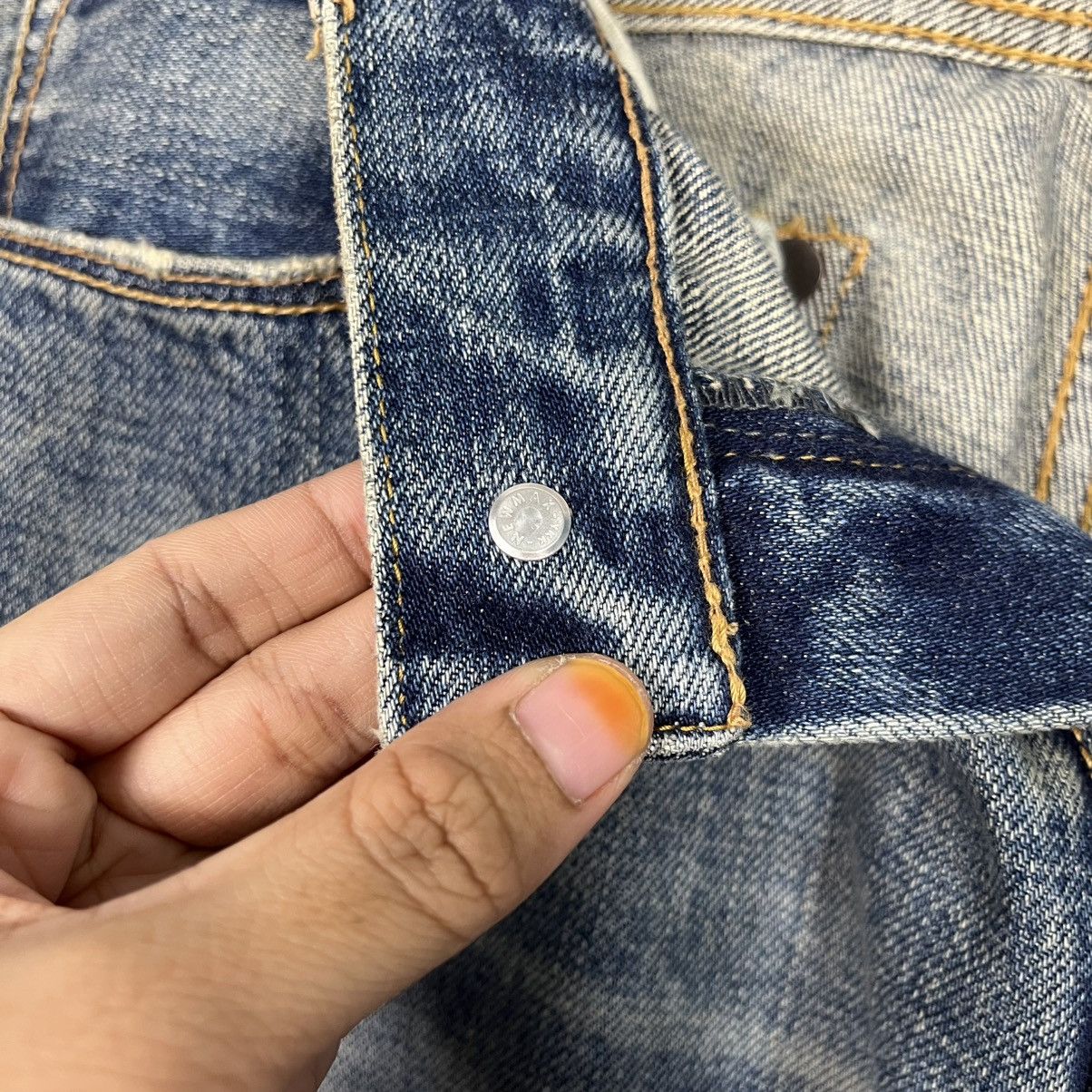 Japanese Brand Vintage Japanese Designer Workwear Denim Jeans Size US 30 / EU 46 - 11 Thumbnail
