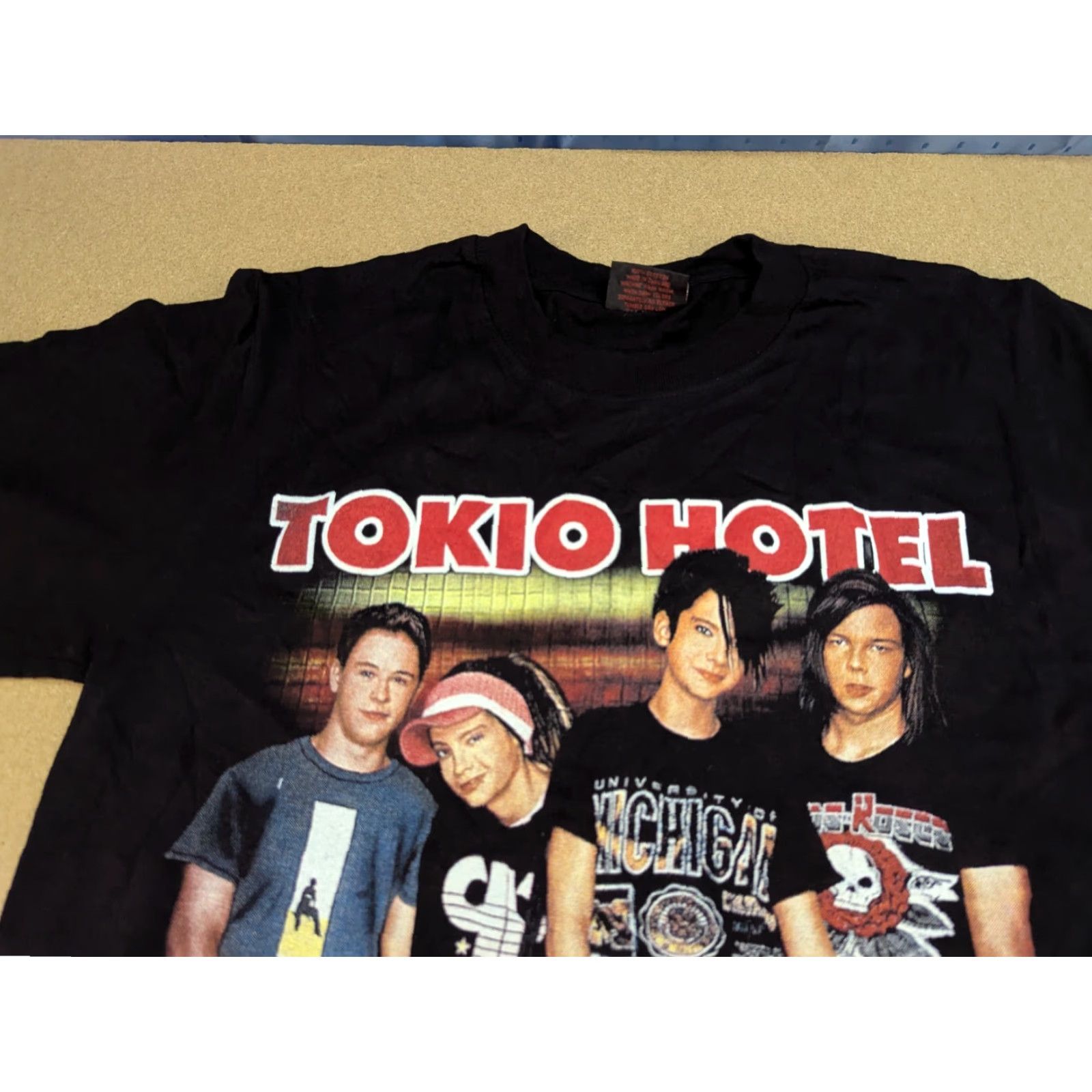 Vintage Tokio Hotel Vintage Shirt Mens Medium Band Tee Music Pop Rock Tokyo Size US M / EU 48-50 / 2 - 7 Thumbnail