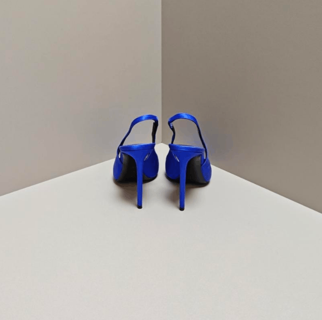 Saint Laurent Paris YSL Stiletto Heels Size US 7 / IT 37 - 3 Thumbnail