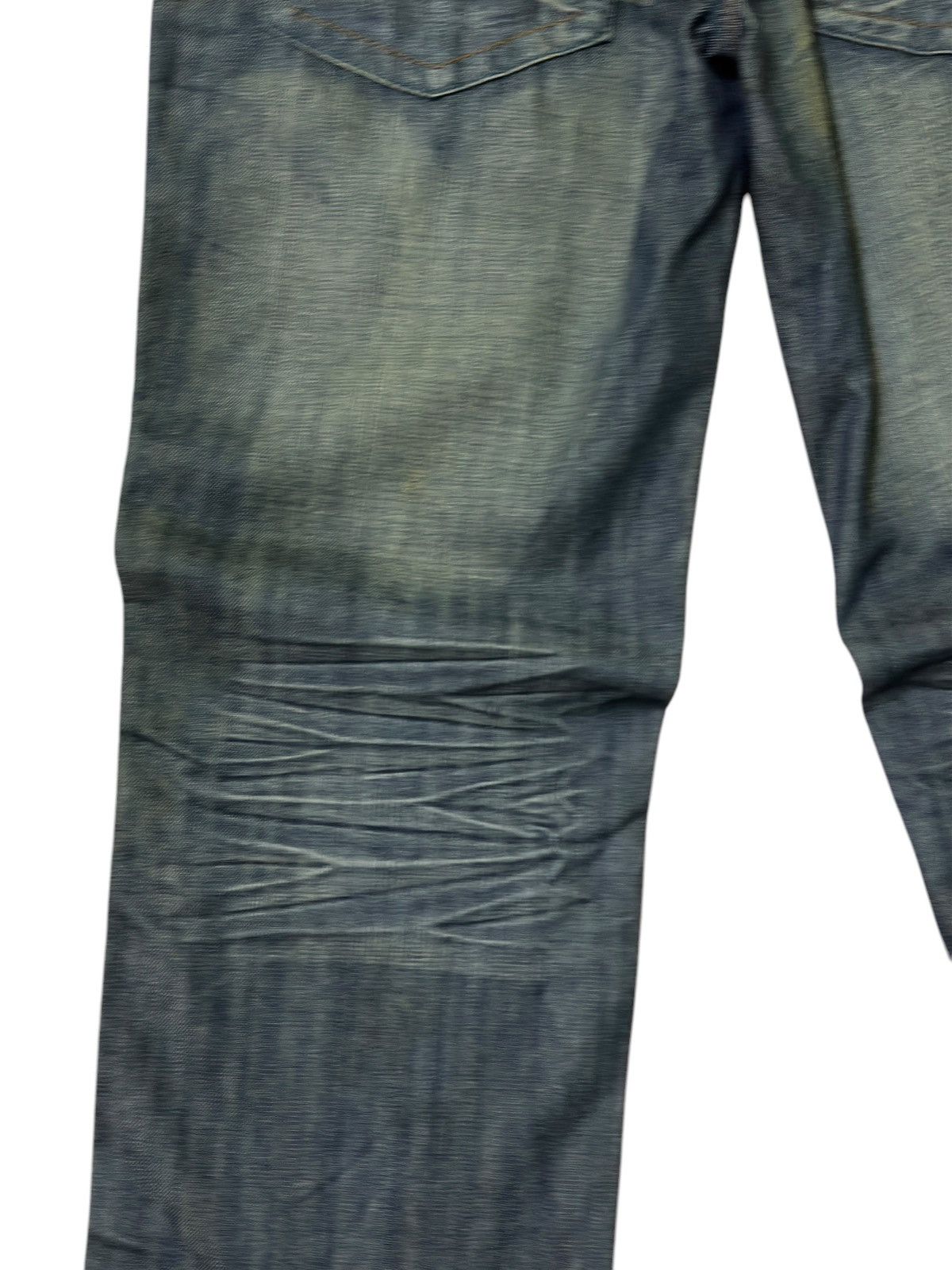 Hysteric Glamour × Japanese Brand × Vintage JEANS DE ART HONEY COMP STYLE BACK BUCKLE DENIM Size US 32 / EU 48 - 13 Thumbnail