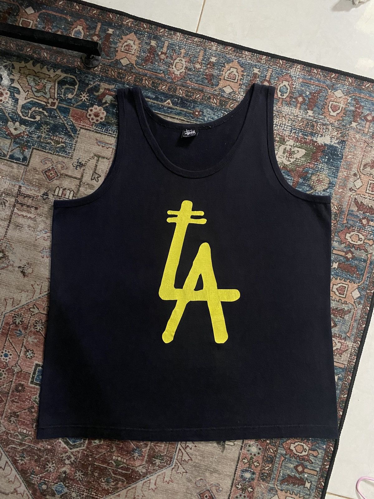 Stussy Stussy Black Tank top Size US L / EU 52-54 / 3 - 1 Thumbnail