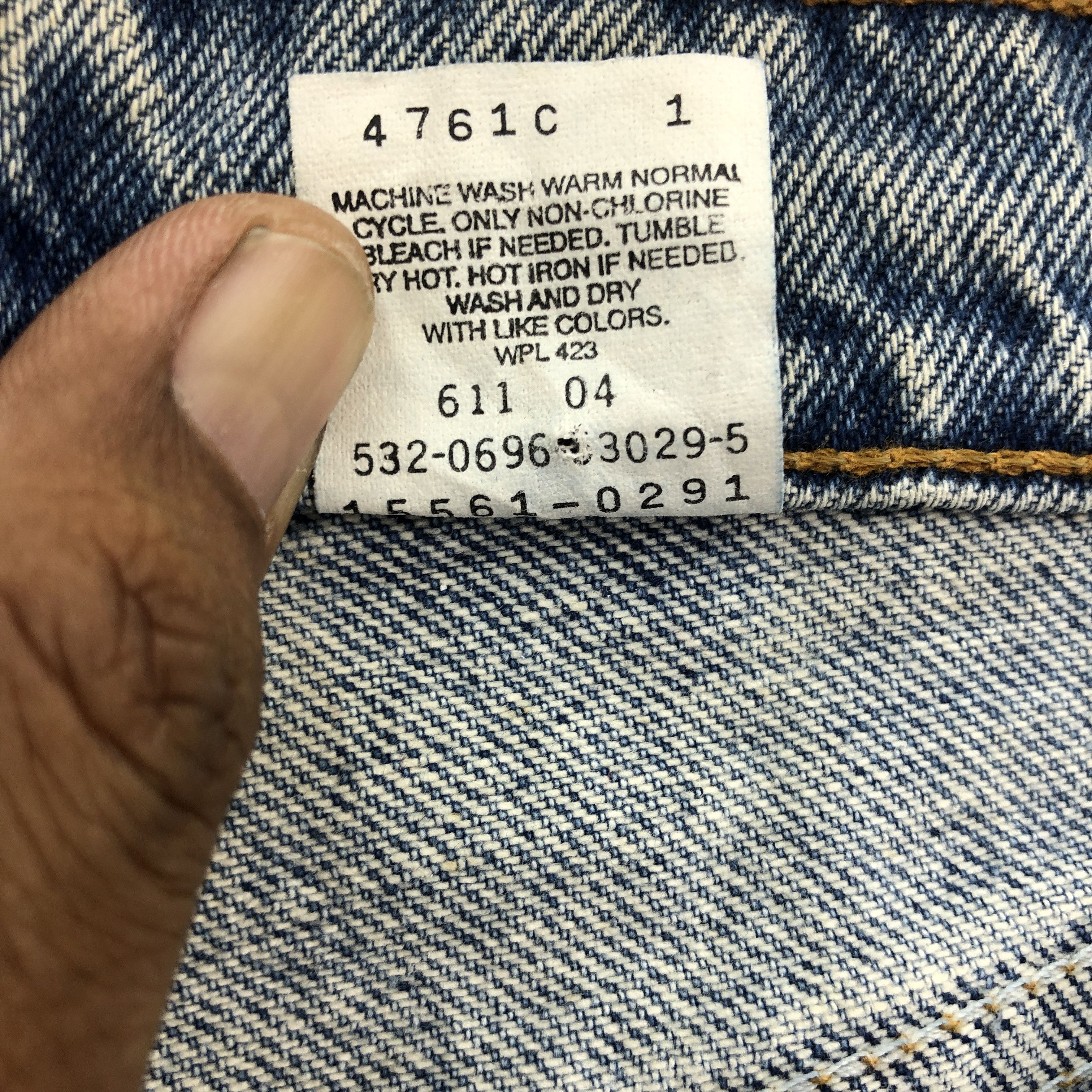 Levi's Vintage Levis Stonewash Faded Jeans Levi's 561 Tapered Denim Size 28" / US 6 / IT 42 - 7 Thumbnail