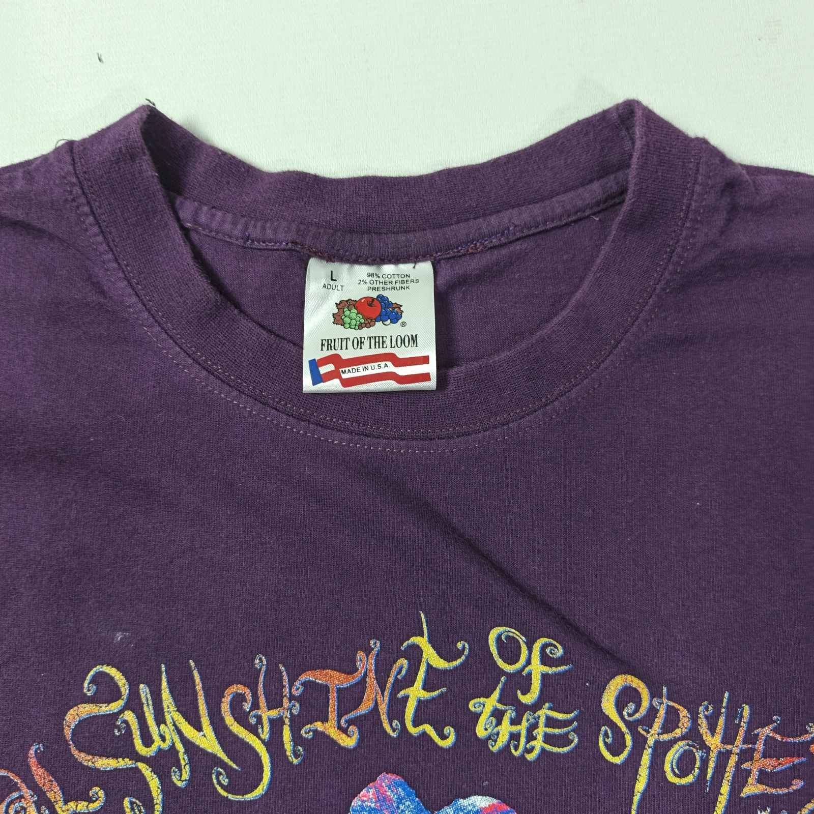 eternal sunshine of spotless mind purple tshirt size L