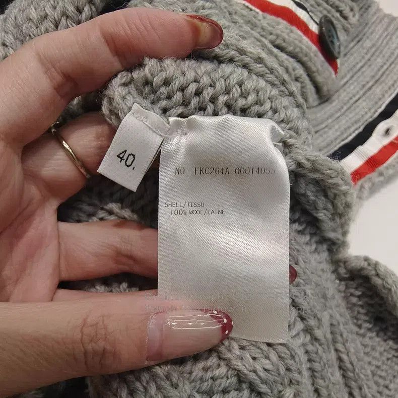 Thom Browne Thom Browne Striped Cardigan Size US XXS / EU 40 - 4 Thumbnail