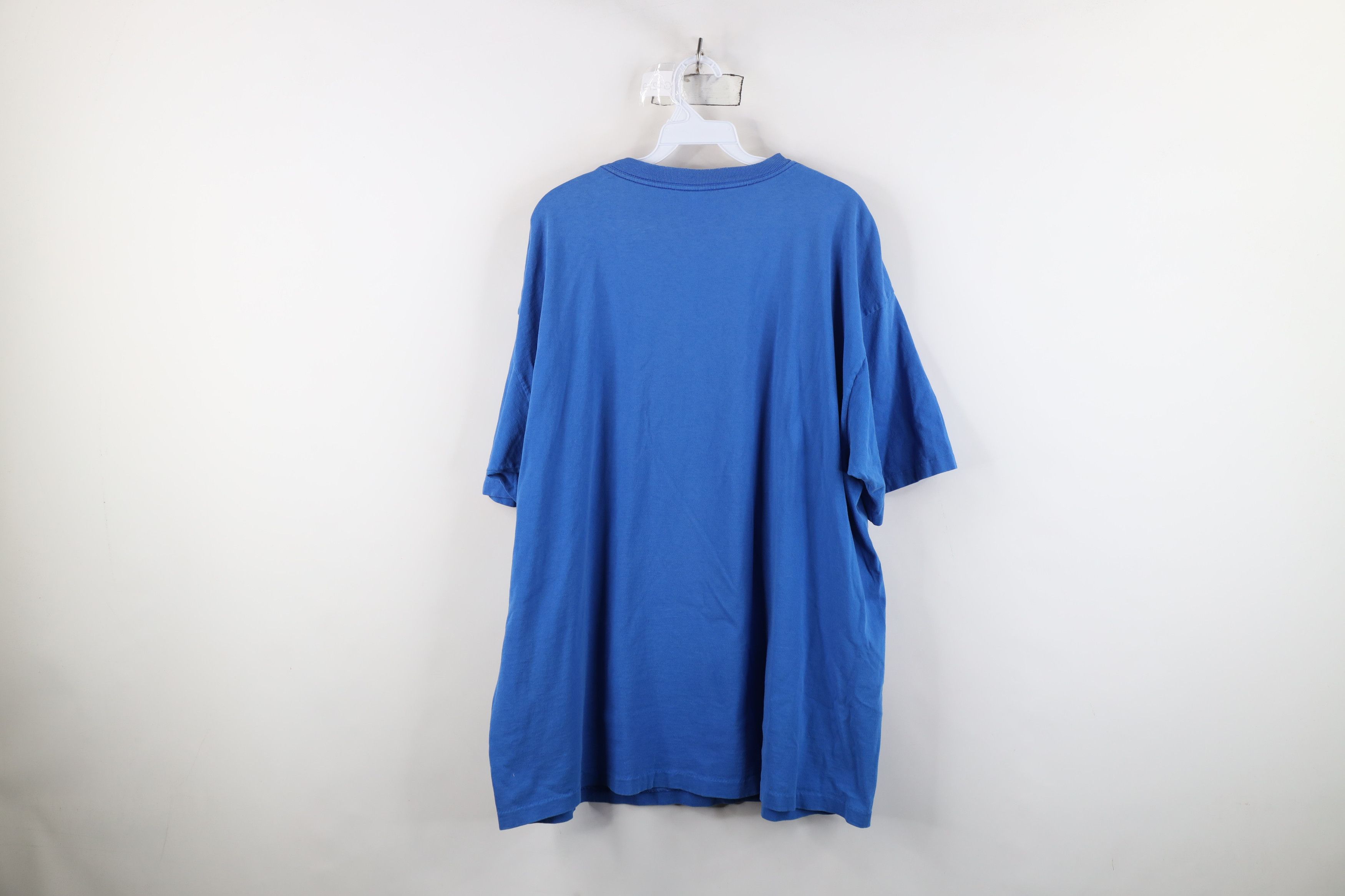 Reebok Vintage 90s Reebok Treasure Island Florida T-Shirt Blue USA Size US XXL / EU 58 / 5 - 12 Thumbnail