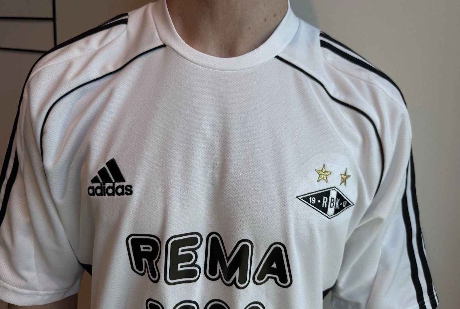 Adidas Vintage Rosenborg 2008 2009 Home Jersey Soccer Football Size US L / EU 52-54 / 3 - 2 Thumbnail