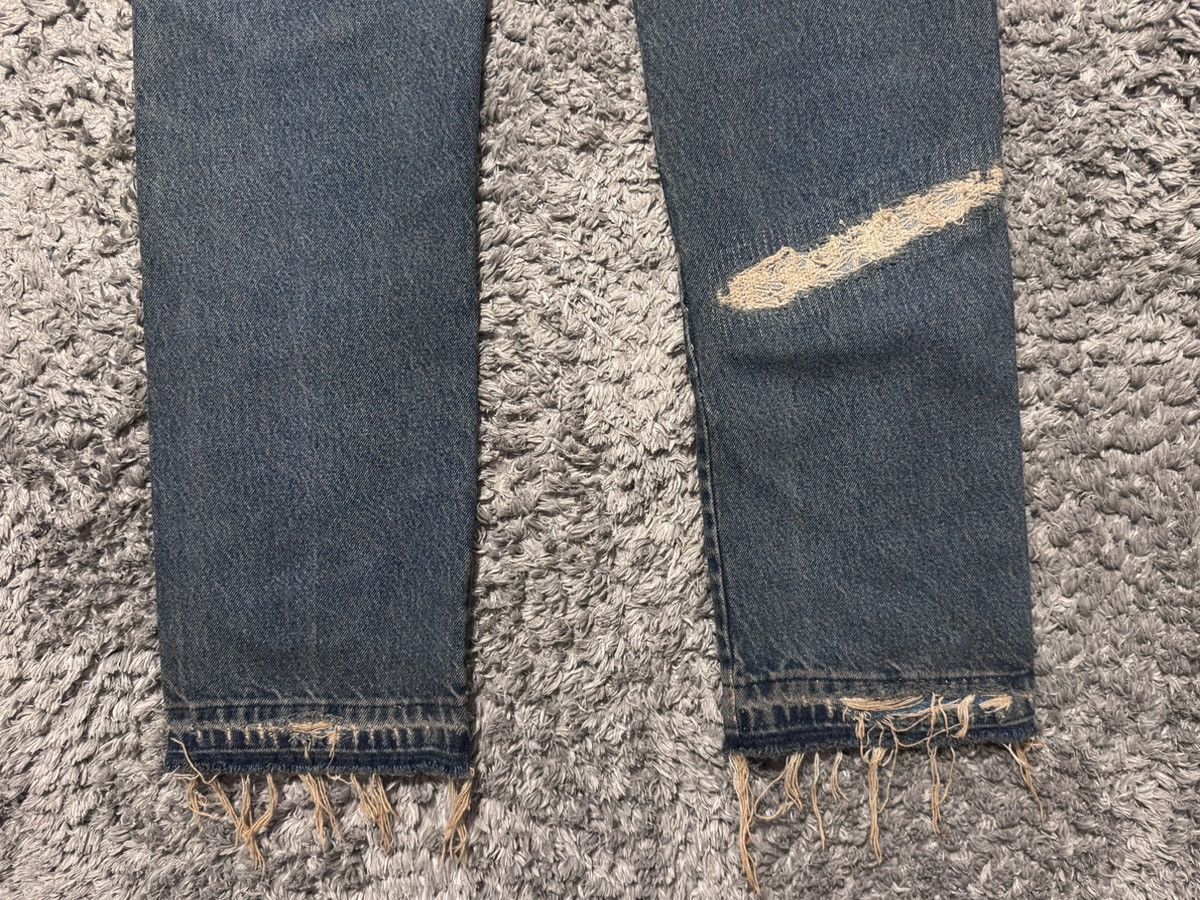 Japanese Brand × Vintage Vintage Distressed Denim Boro Patched 30x31 Jeans Undercover Size US 30 / EU 46 - 11 Thumbnail