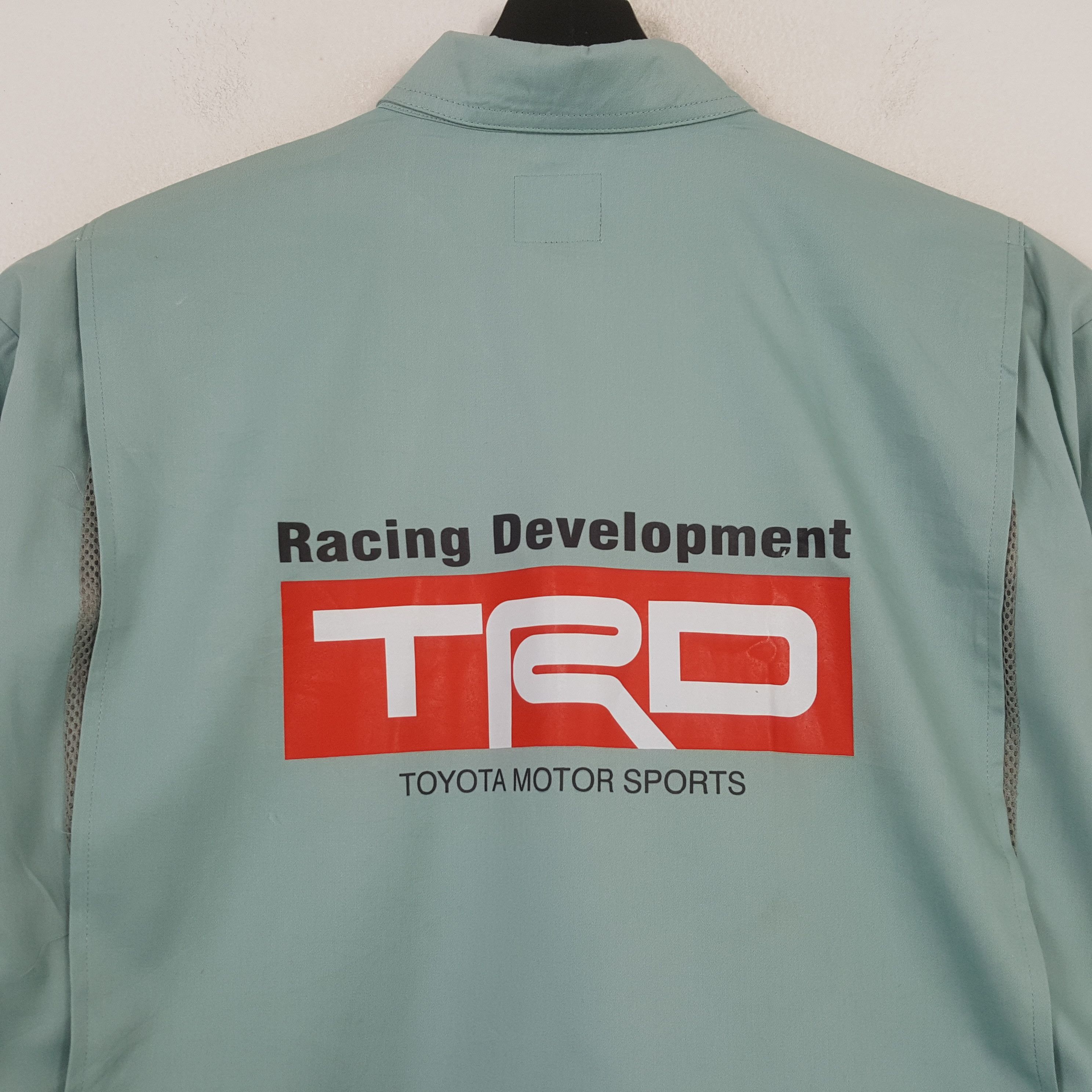 Vintage TRD TOYOTA RACING Development Custom Jacket C296N14 Size US L / EU 52-54 / 3 - 2 Thumbnail