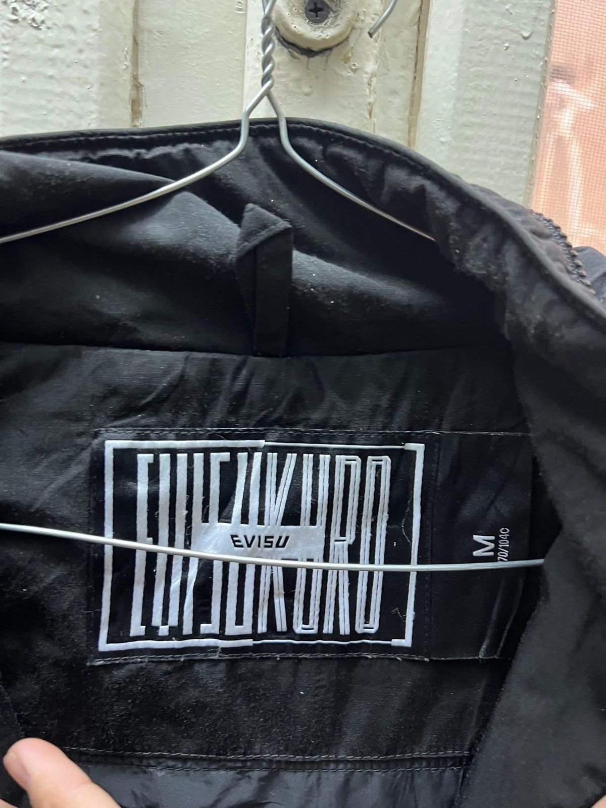 Designer × Evisu × Vintage Evisu Kuro Parkas Rare🔥 Size US M / EU 48-50 / 2 - 5 Thumbnail