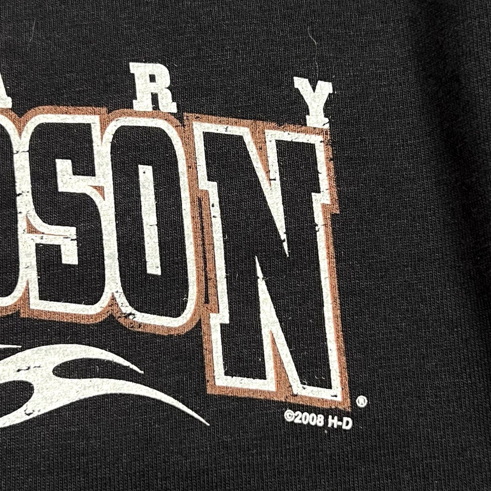 Harley Davidson VINTAGE Harley-Davidson Shirt XL Black USA Biker Motorcycle Sunrise Florida Tee NWT Men Distressed Logo 2000s Size US XL / EU 56 / 4 - 5 Thumbnail