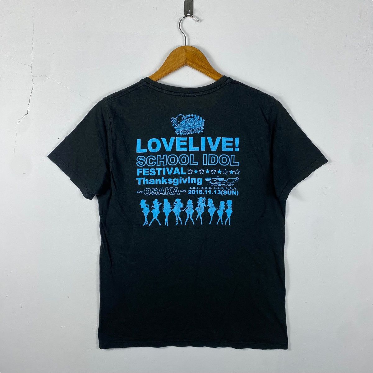 Anime AQOURS Lovelive! School Idol Festival Graphic Tee Shirt Size US L / EU 52-54 / 3 - 4 Thumbnail