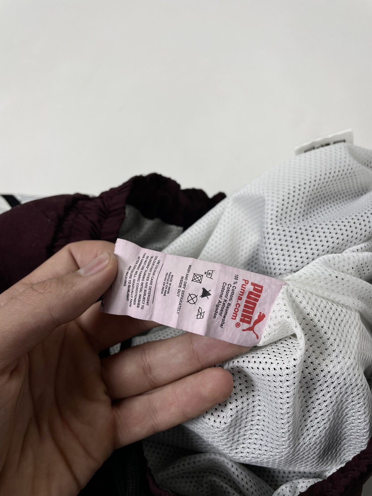 Puma Vintage 🐯 Puma big logo lampass nylon speedcat pants Size US 32 / EU 48 - 8 Thumbnail
