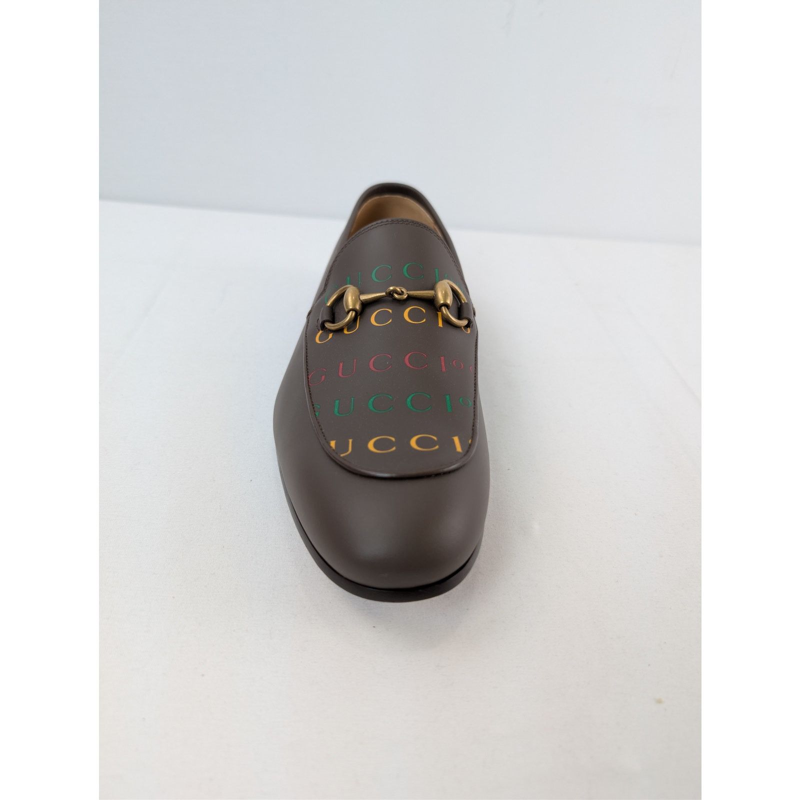 Gucci o1rshd1 Leather Jordaan Horsebit Loafers Boots in Brown Size US 8 / EU 41 - 15 Thumbnail