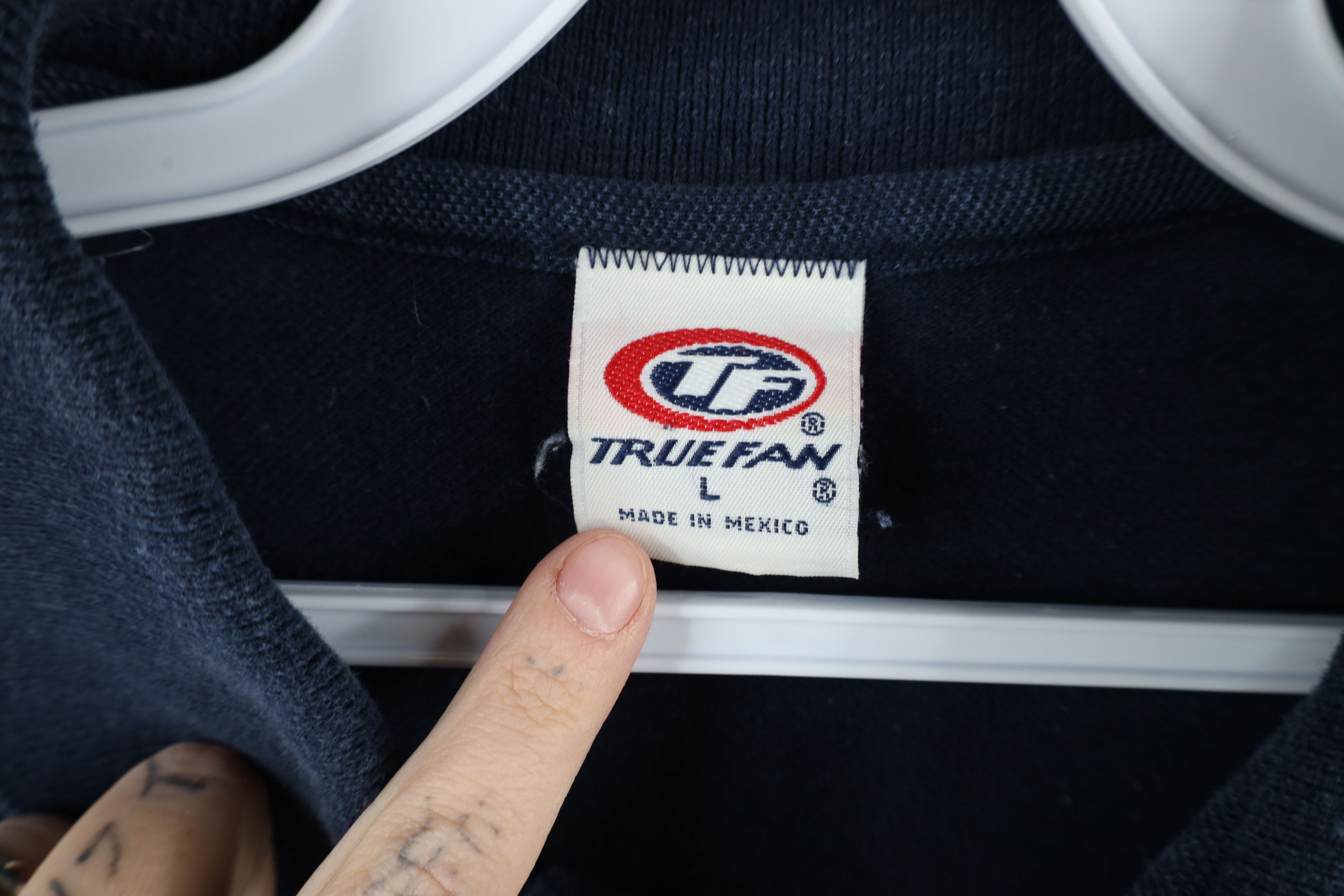 Vintage Vintage 90s Old English D Detroit Tigers Baseball Polo Shirt Size US L / EU 52-54 / 3 - 6 Thumbnail