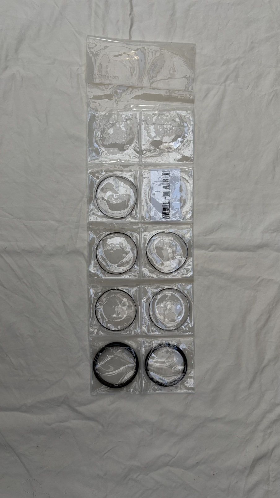 Helmut Lang Helmut Lang silver bangle set from SS03 Size ONE SIZE - 3 Thumbnail