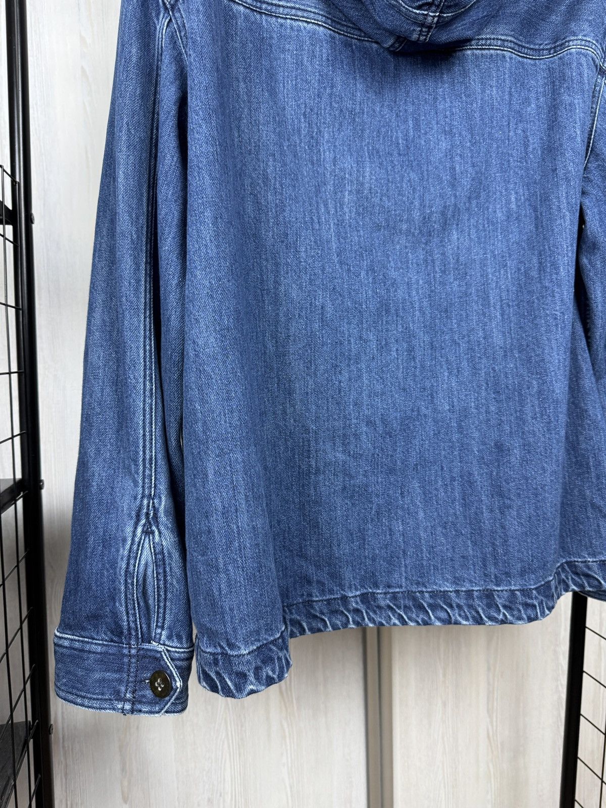 Marc by Marc Jacobs MARC BY MARC JACOBS 4-Pocket Denim Hooded Jacket 40s US Navy Size US M / EU 48-50 / 2 - 11 Thumbnail
