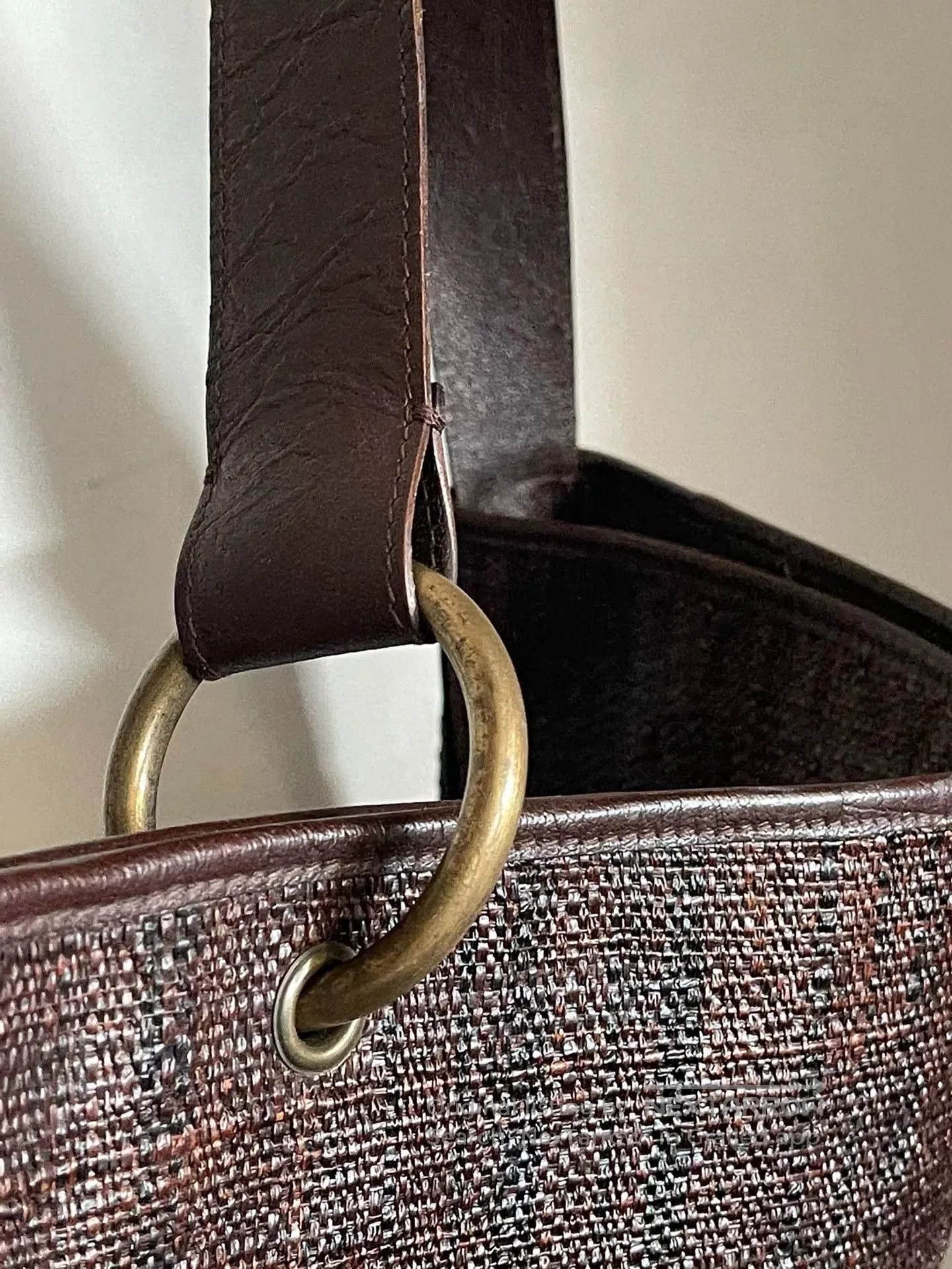 Dries Van Noten Dries Van Noten Woven Leather Asymmetrical Bag. Size ONE SIZE - 6 Thumbnail